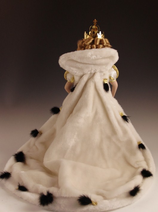 Danbury Mint Porcelain 'Shirley Temple' Doll, in Princess dress and crown