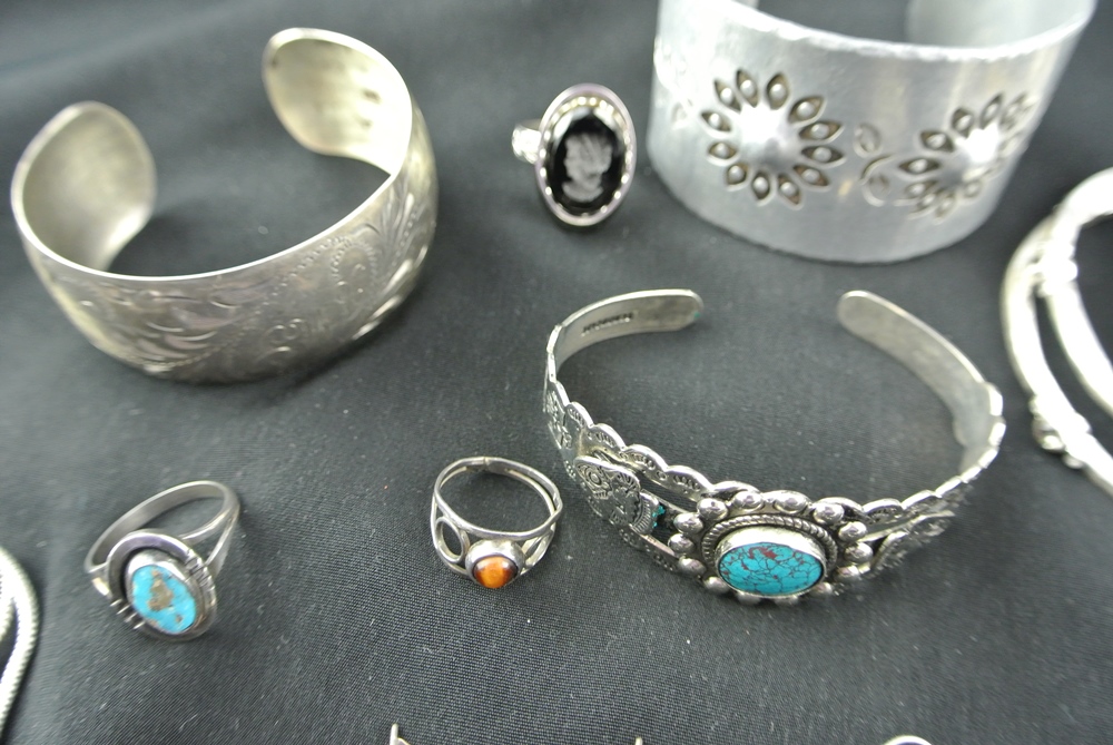Sterling and Fashion Silver Jewelry