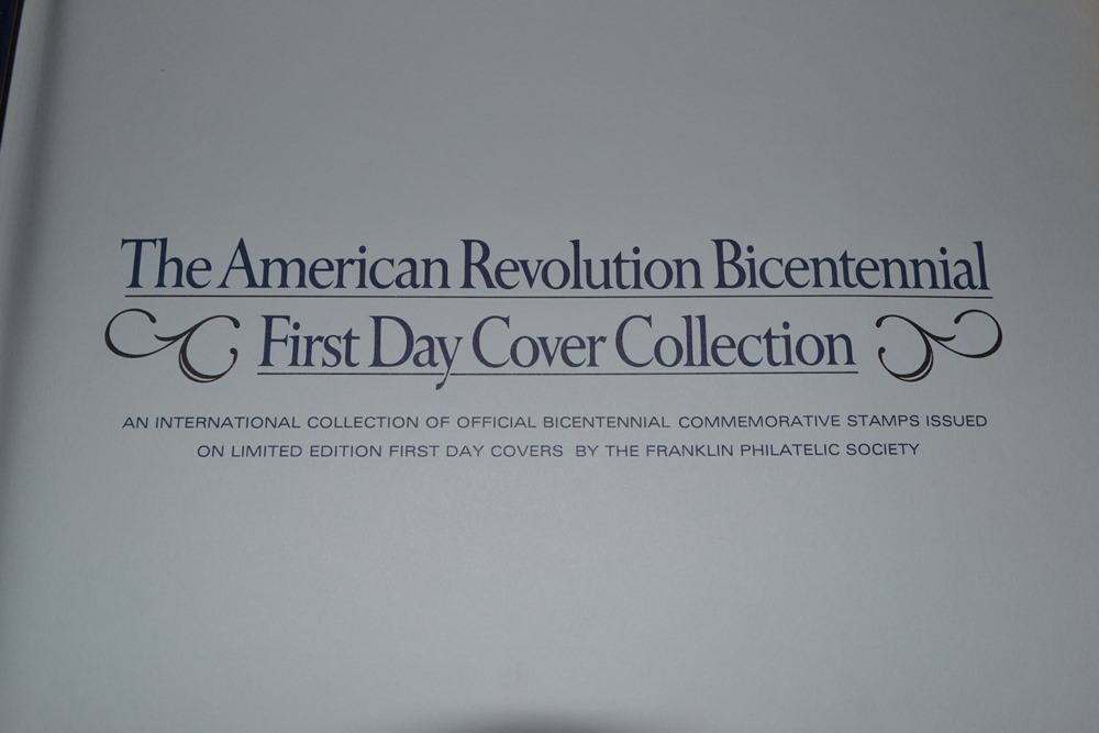 American Revolution Bicentennial First Day Covers Stamp Collection