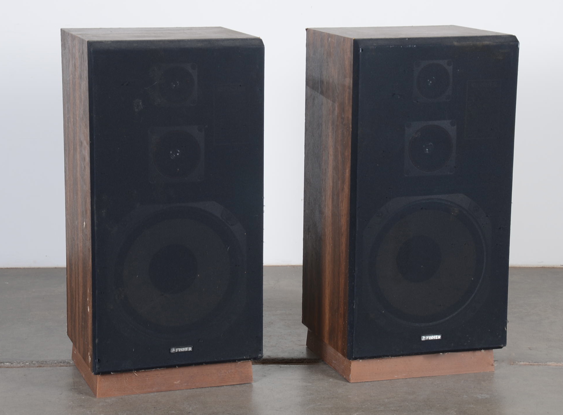 Pair of Fisher Speakers