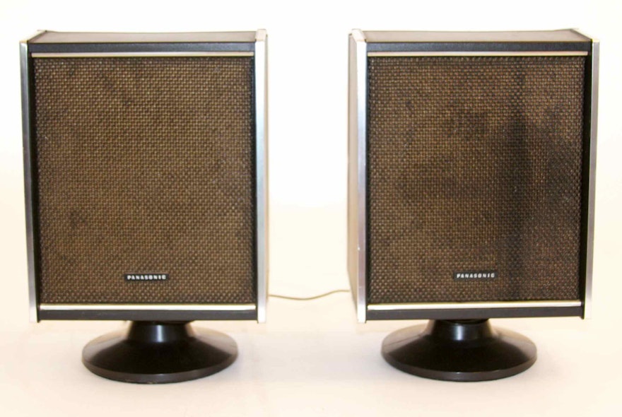 Vintage Panasonic Speakers 