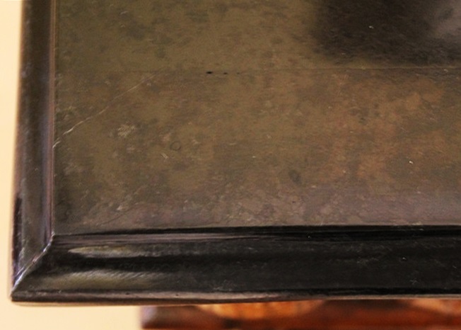 Thomasville "Ernest Hemingway" Oversized Side Table/Cabinet with Granite Top