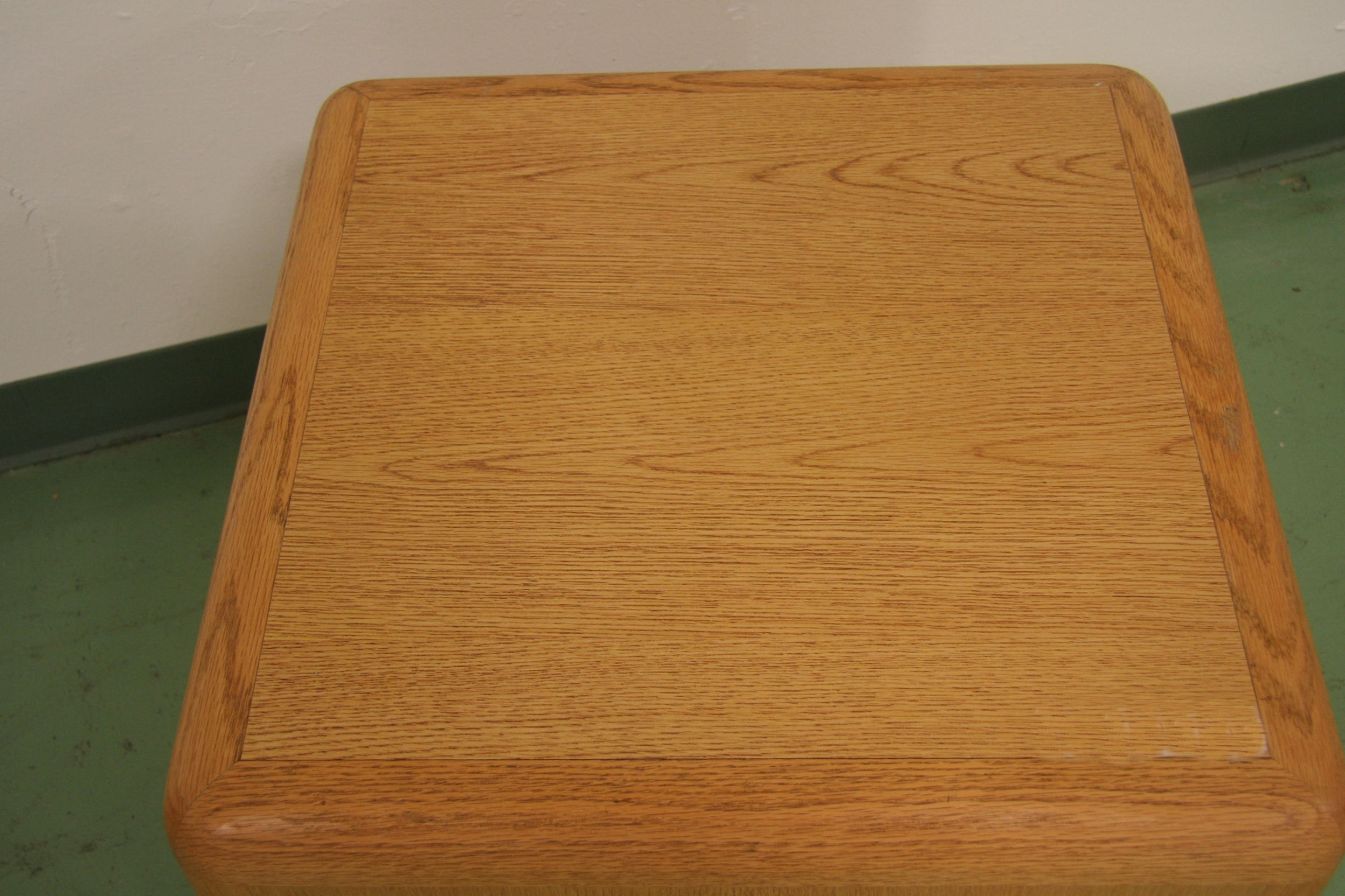 Oak Cube Occasional Table