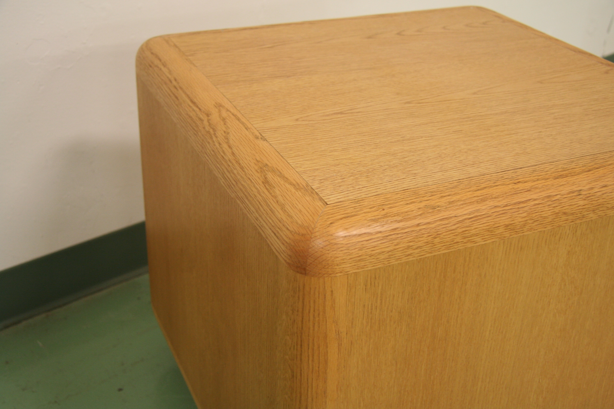 Oak Cube Occasional Table