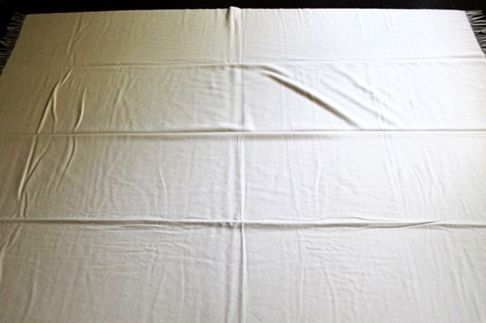 Morgan and Oates Butter Cream Throw