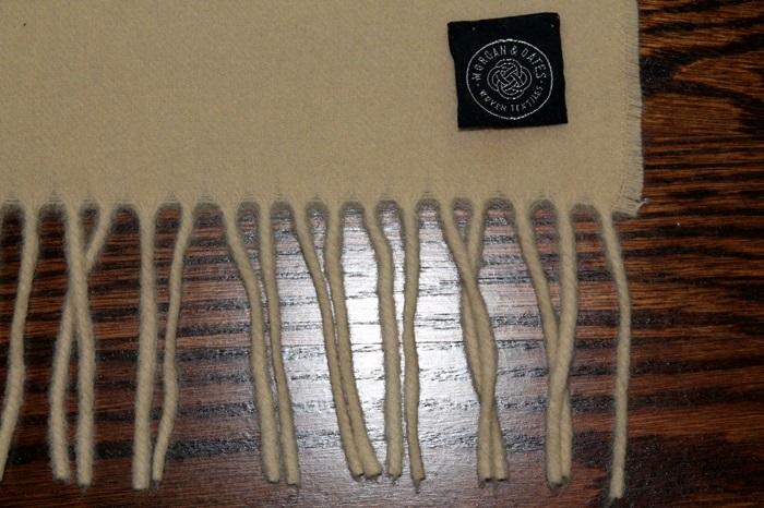 Morgan and Oates Butter Cream Throw