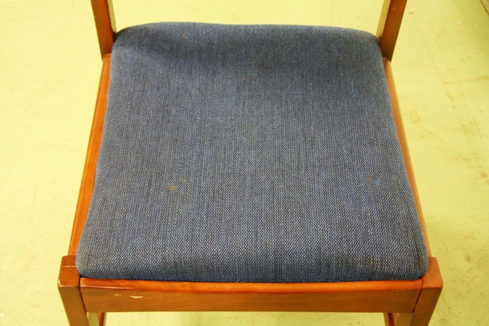 Danish Modern Style Walnut Frame Chair