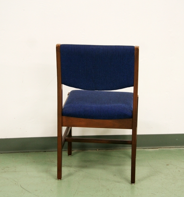 Danish Modern Style Walnut Frame Chair