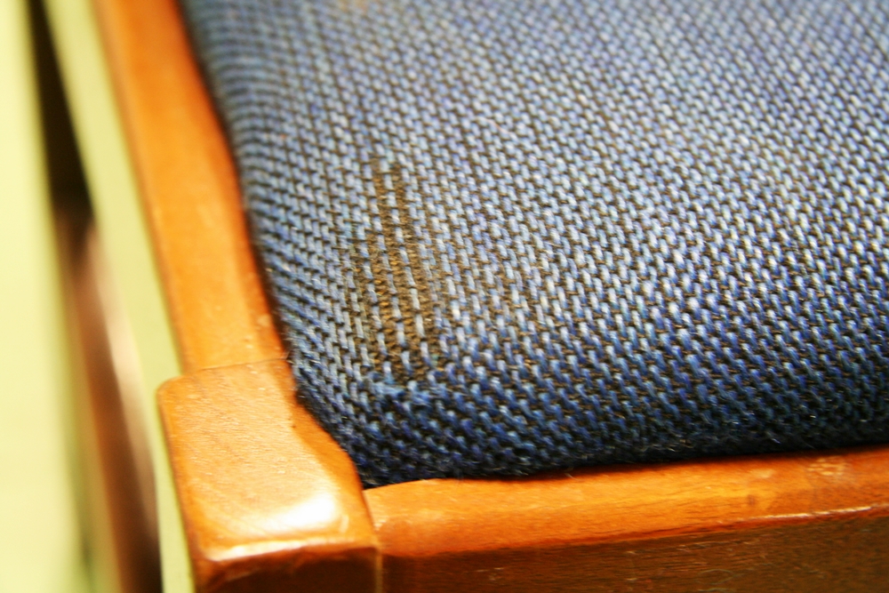 Danish Modern Style Walnut Frame Chair