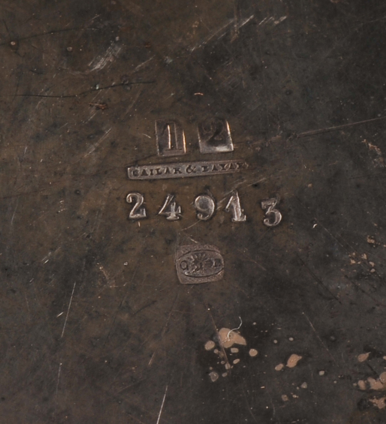 Cailar & Bayard France Antique Silver Plate Tray