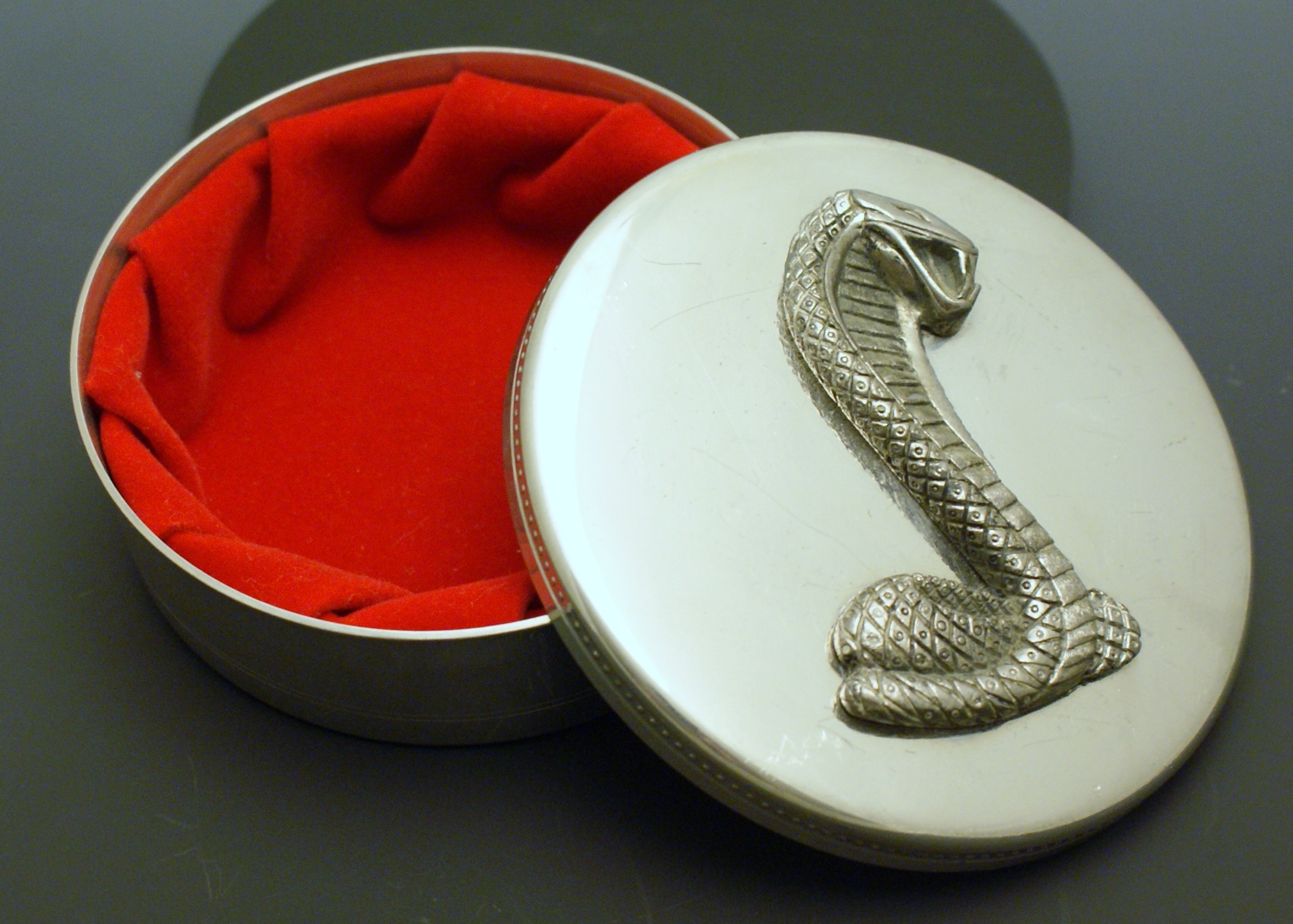 Tiffany & Company Pewter Trinket Box