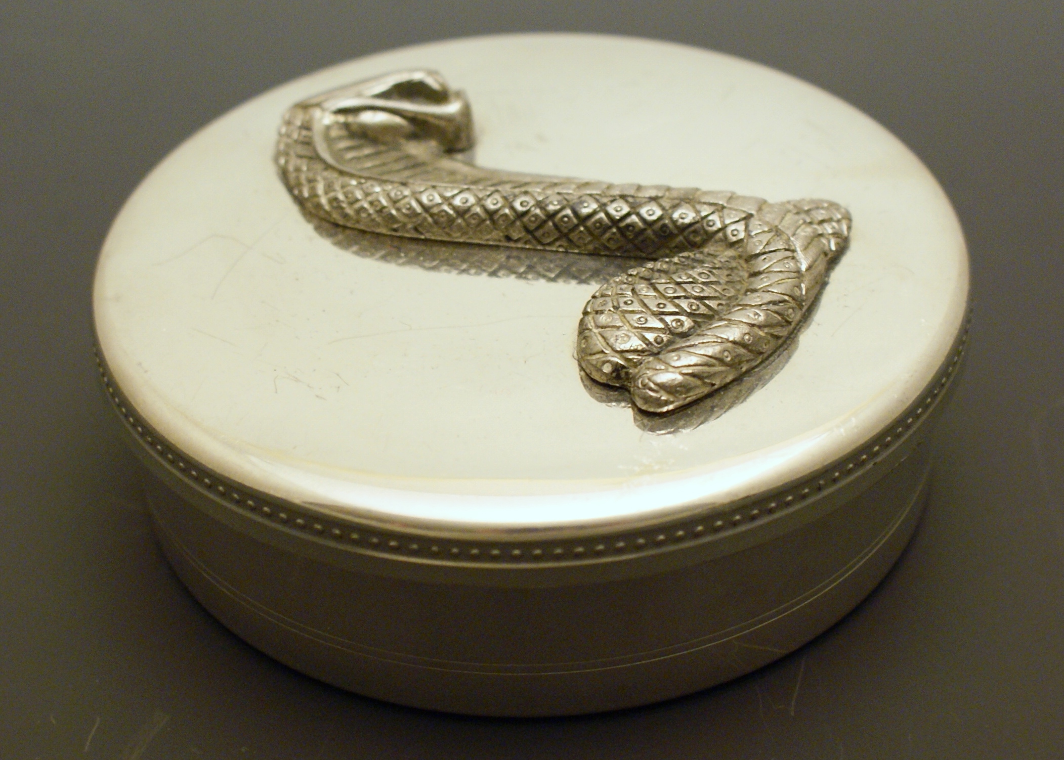 Tiffany & Company Pewter Trinket Box