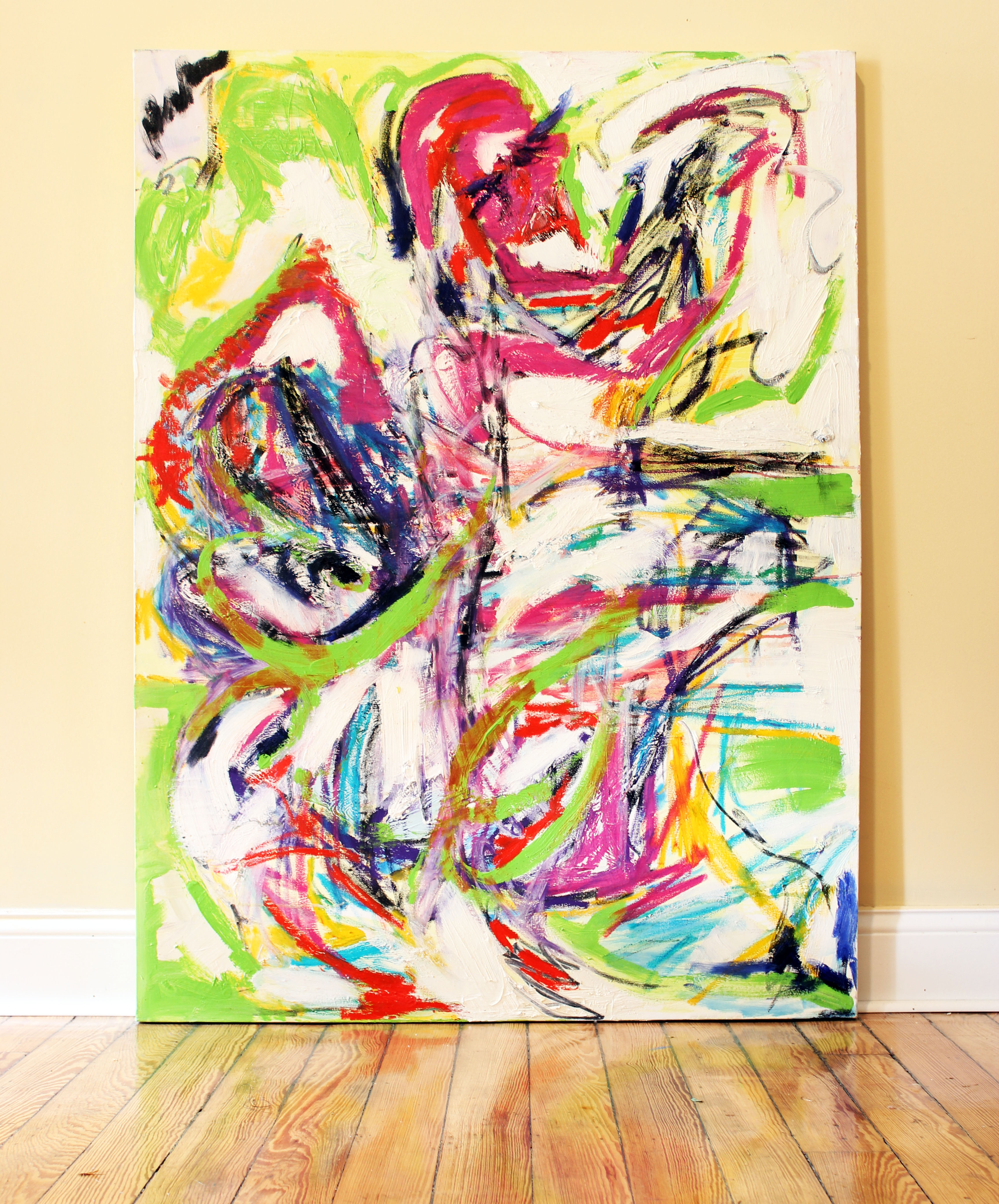 "Dancing Queen" Original Oil On Canvas by Paula Guild 