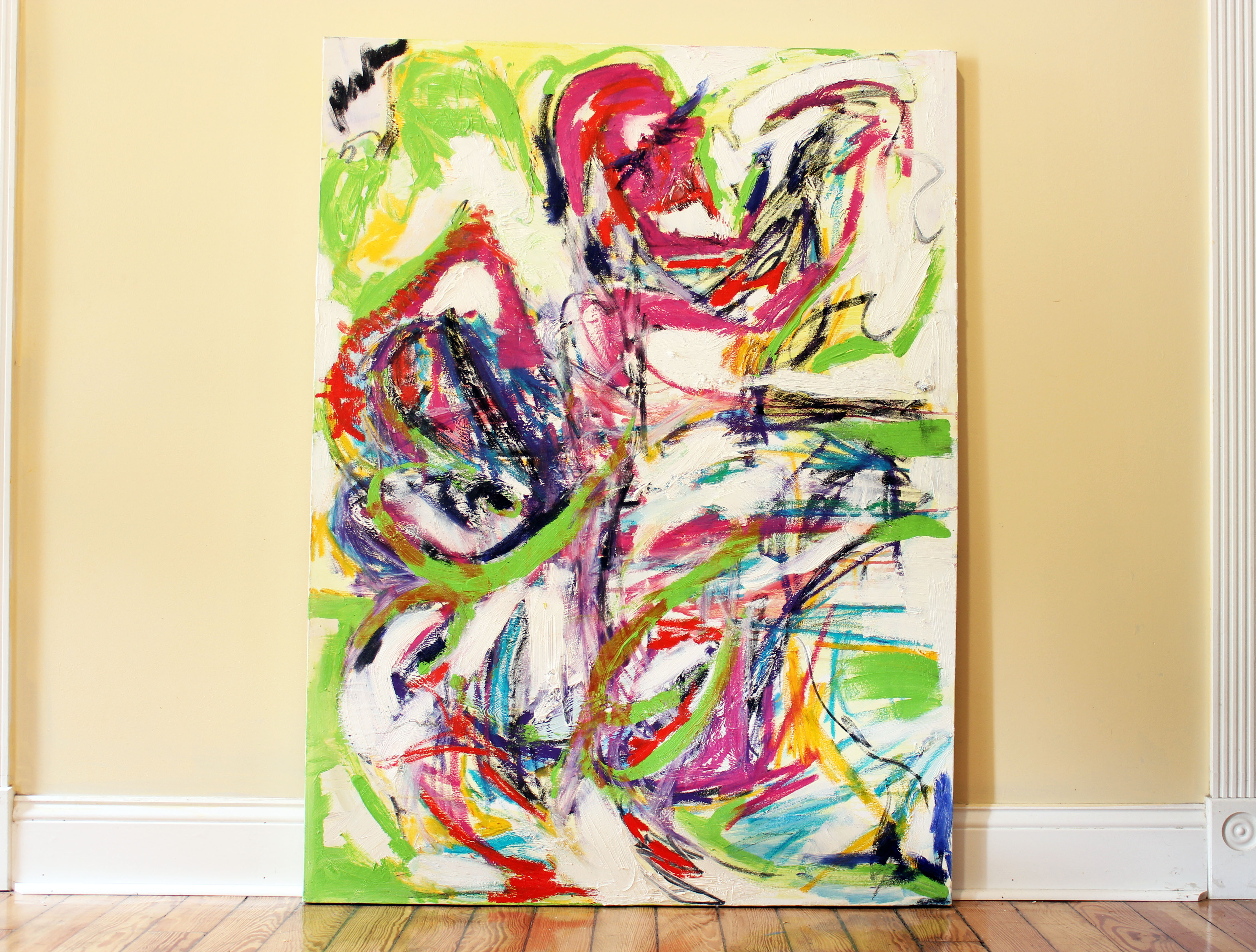 "Dancing Queen" Original Oil On Canvas by Paula Guild 