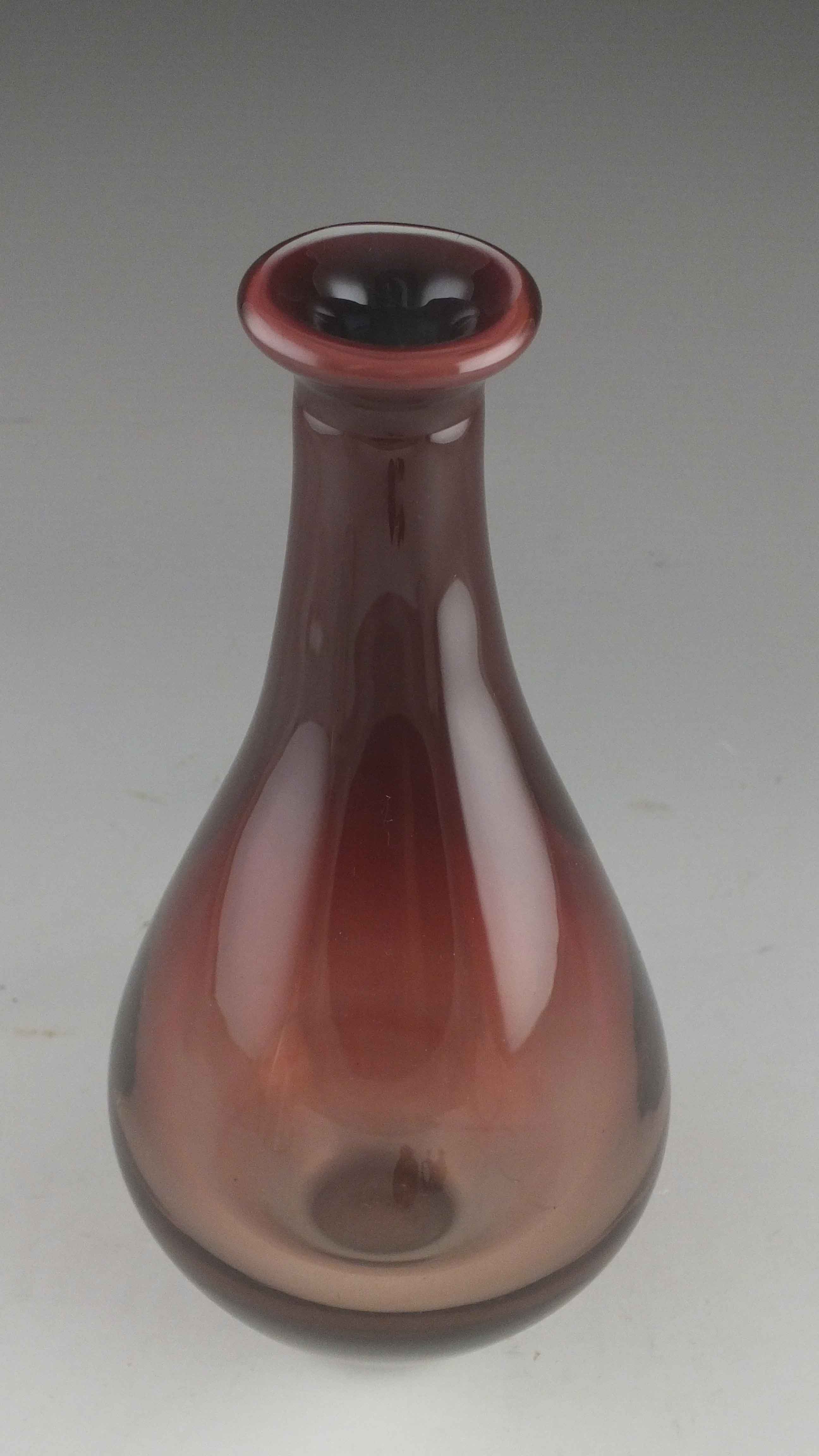 Dominick Labino Hand Blown Glass Vase