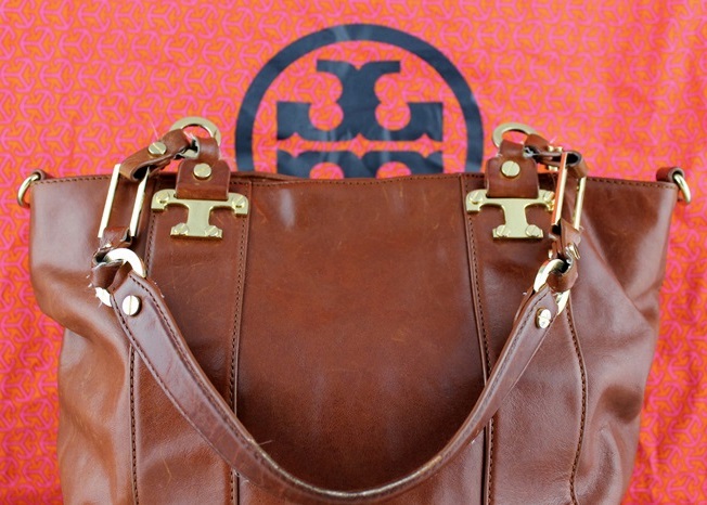 Tory Burch Saddle Tote Bag
