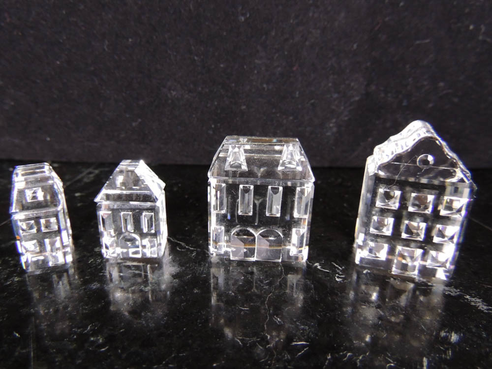 Swarovski Crystal City Miniature Buildings