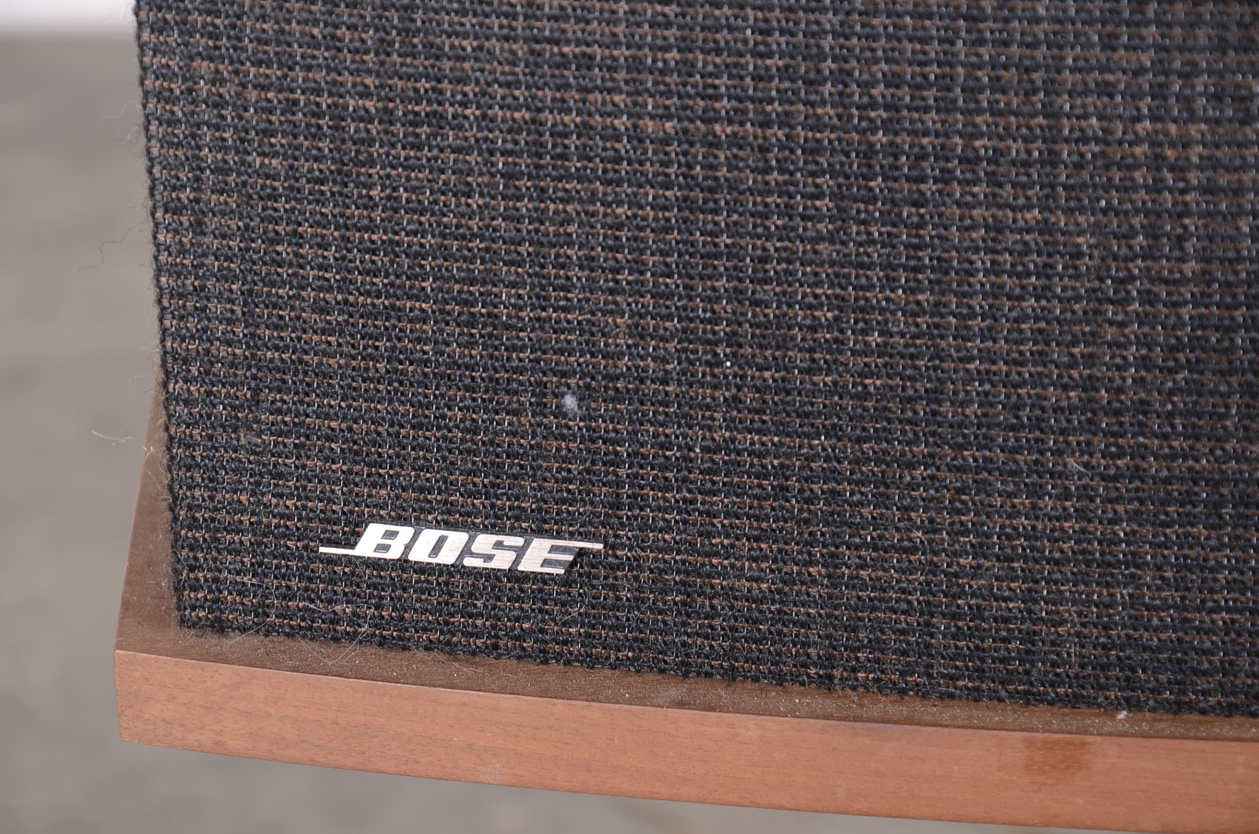 A Pair of Bose 901 Speakers with Pedestal Stand