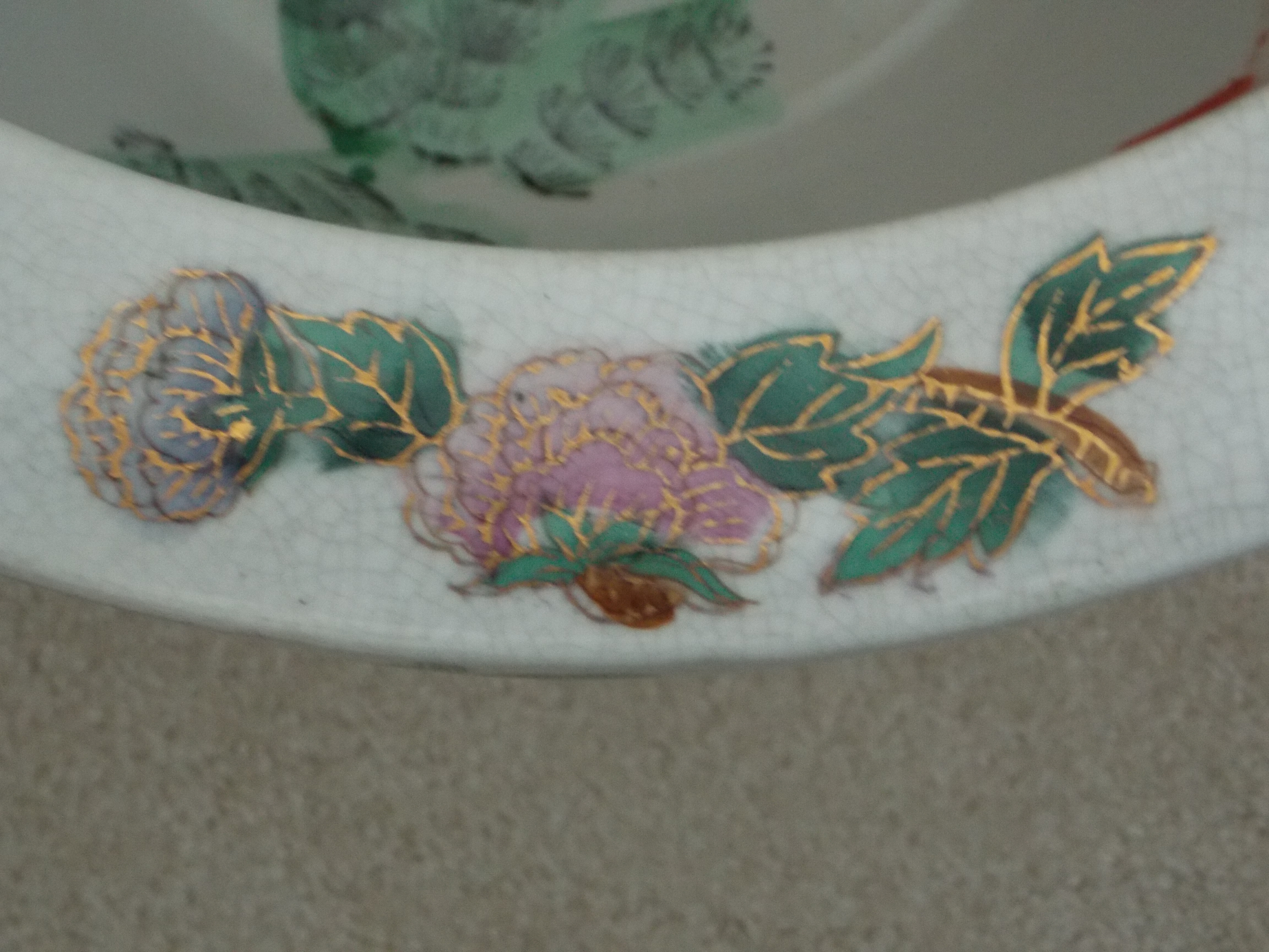 Large Ceramic  Fish Pot