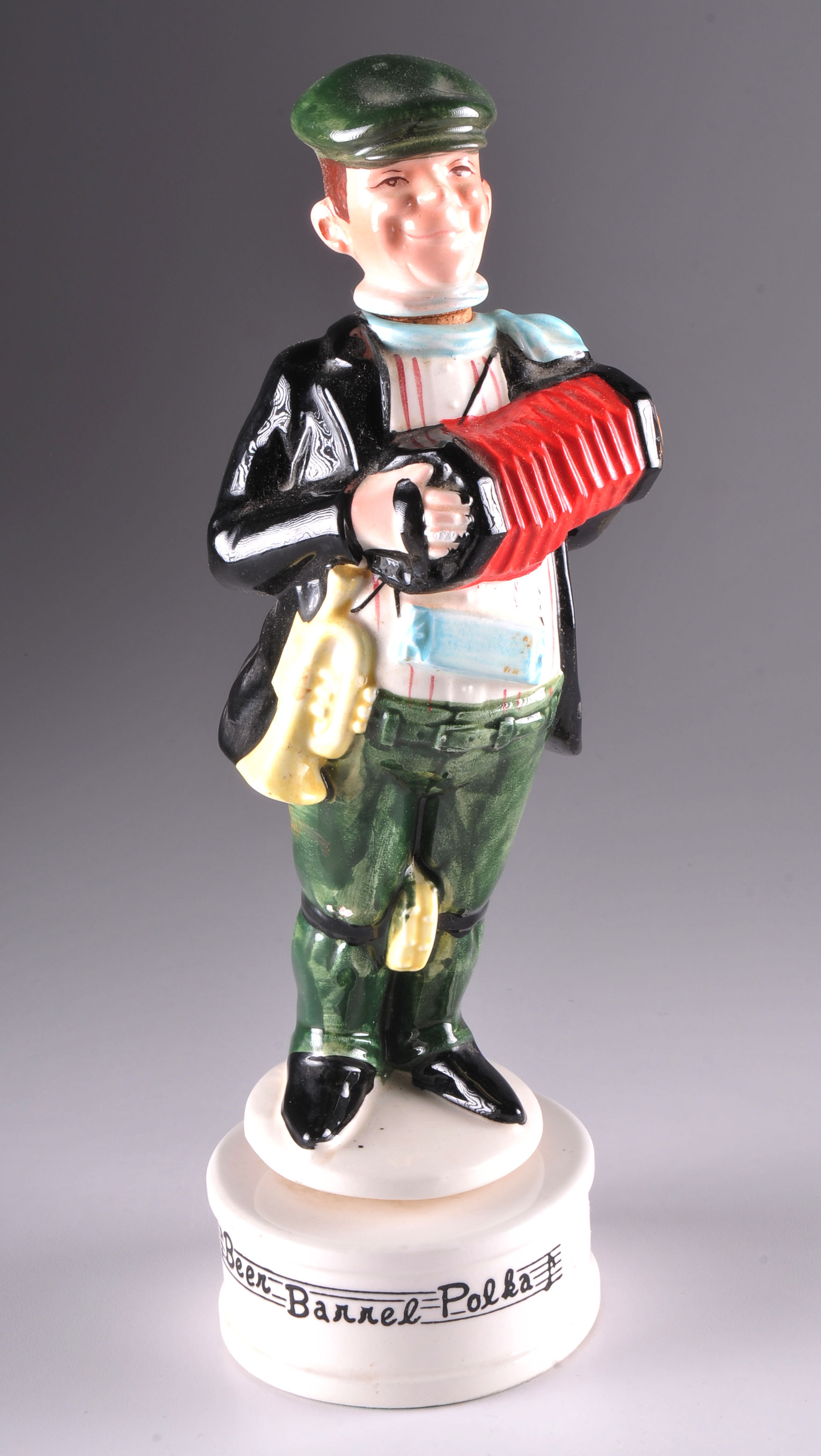 Pair of Vintage Wind Up Decanters