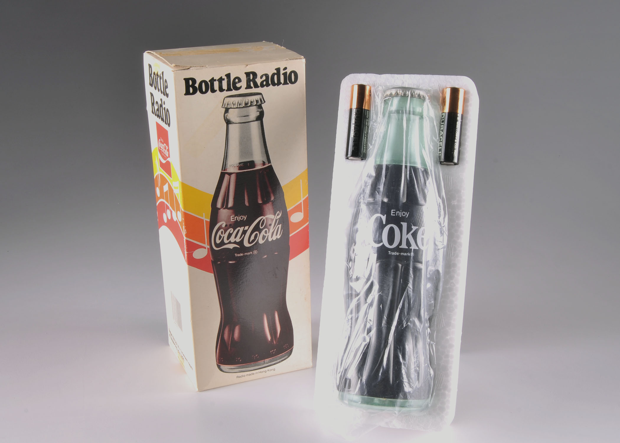 Vintage Coca Cola Bottle Radio