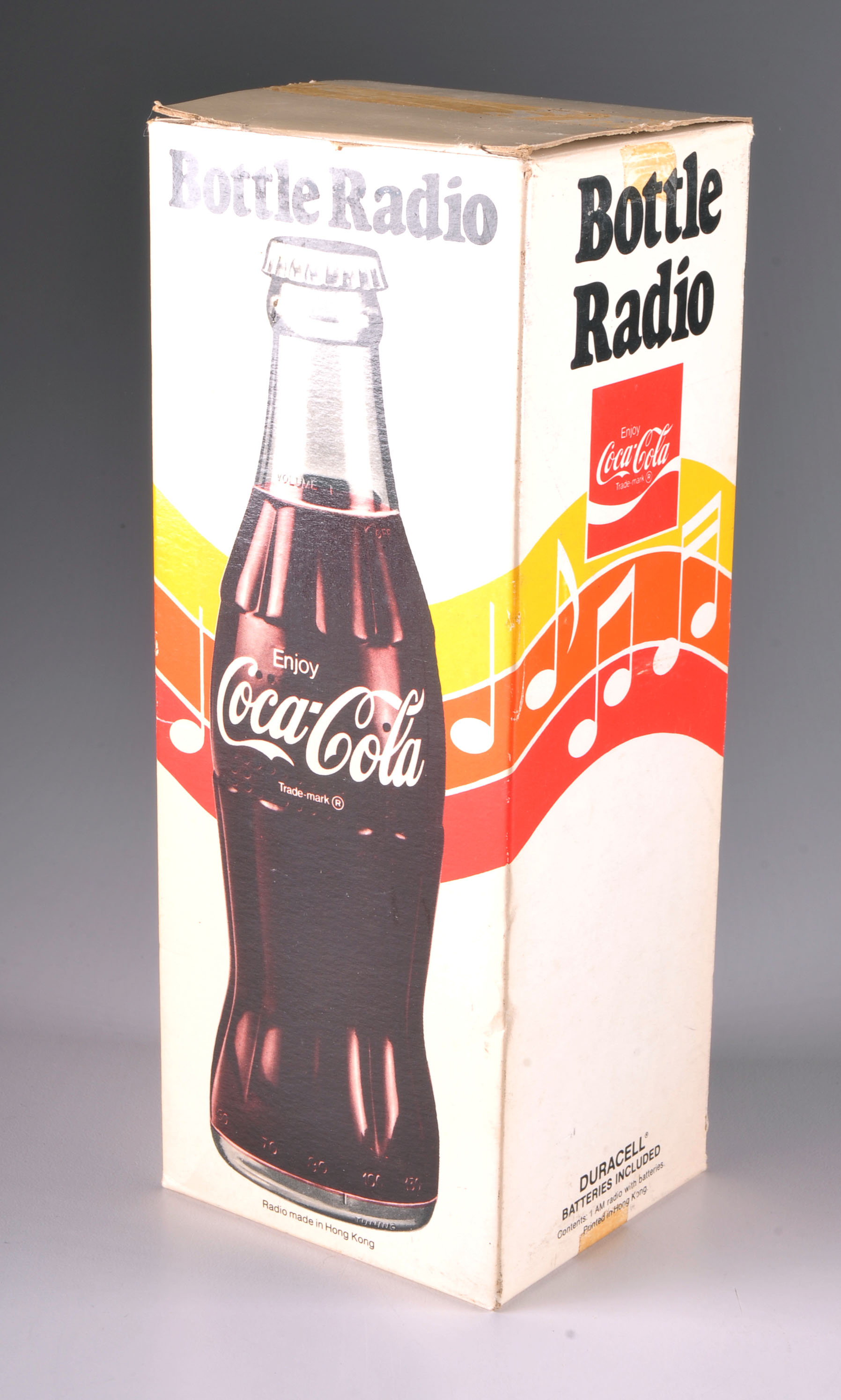 Vintage Coca Cola Bottle Radio