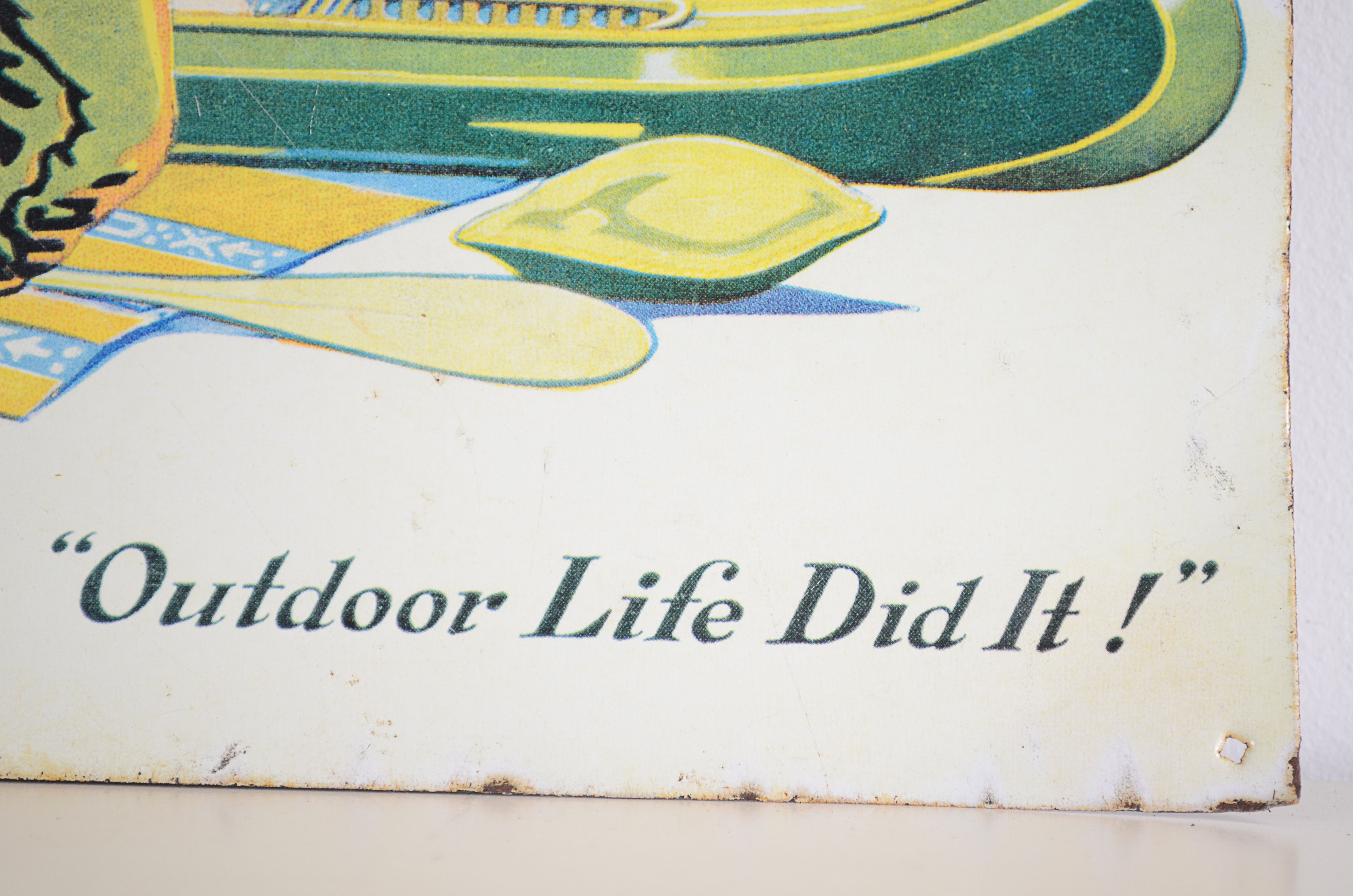 Old Town Canoes Reproduction Sign