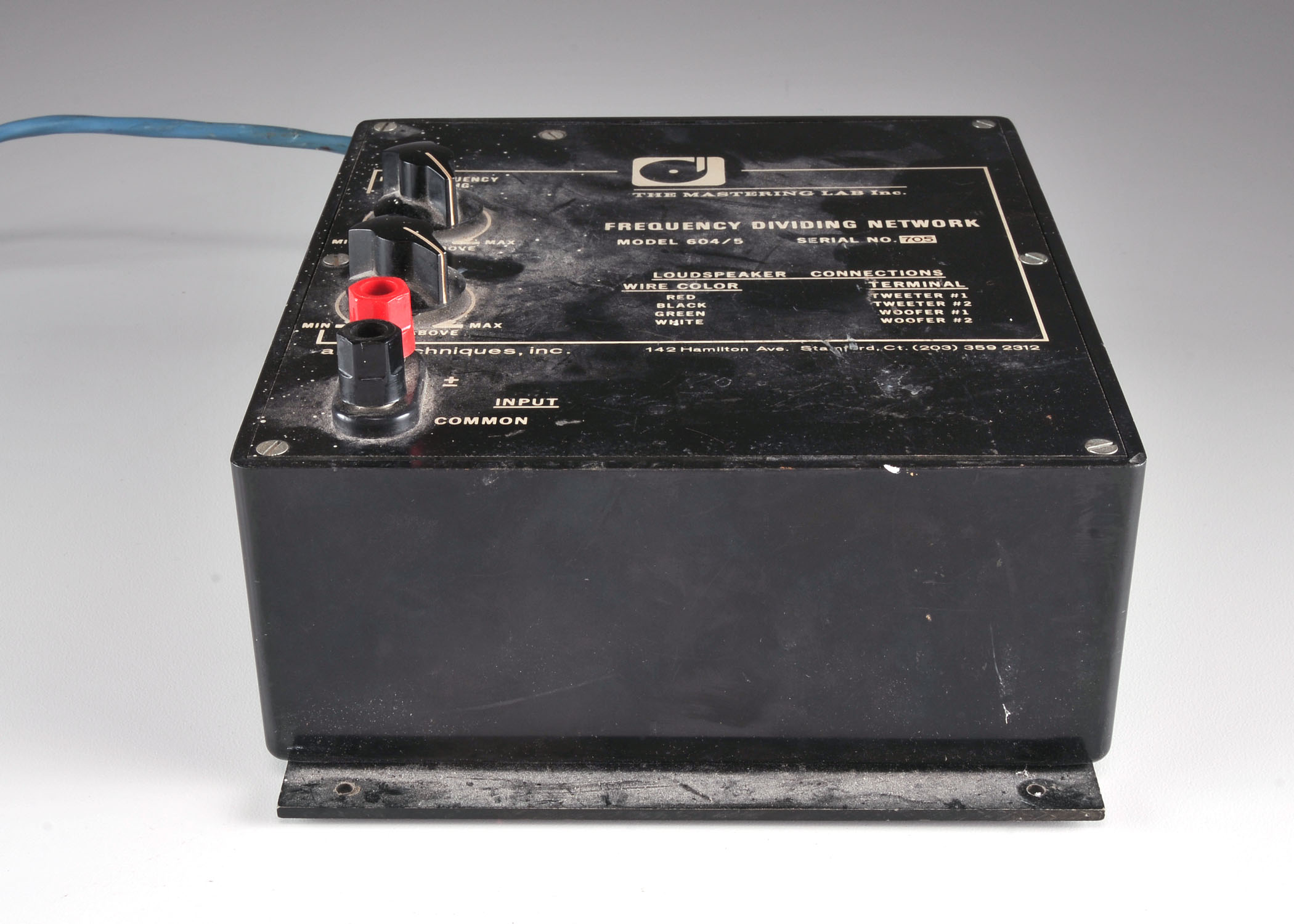 Vintage Frequency Dividing Network