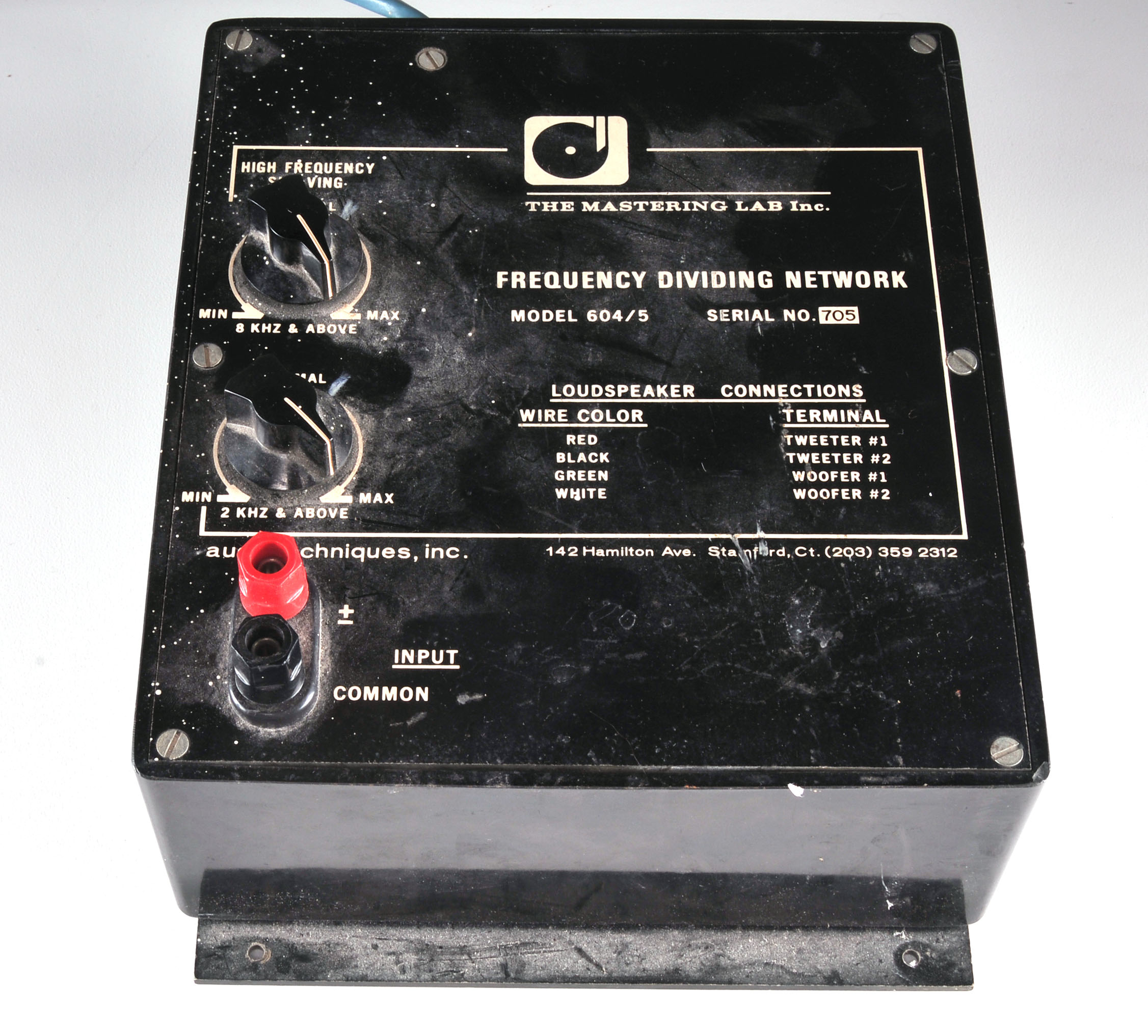 Vintage Frequency Dividing Network