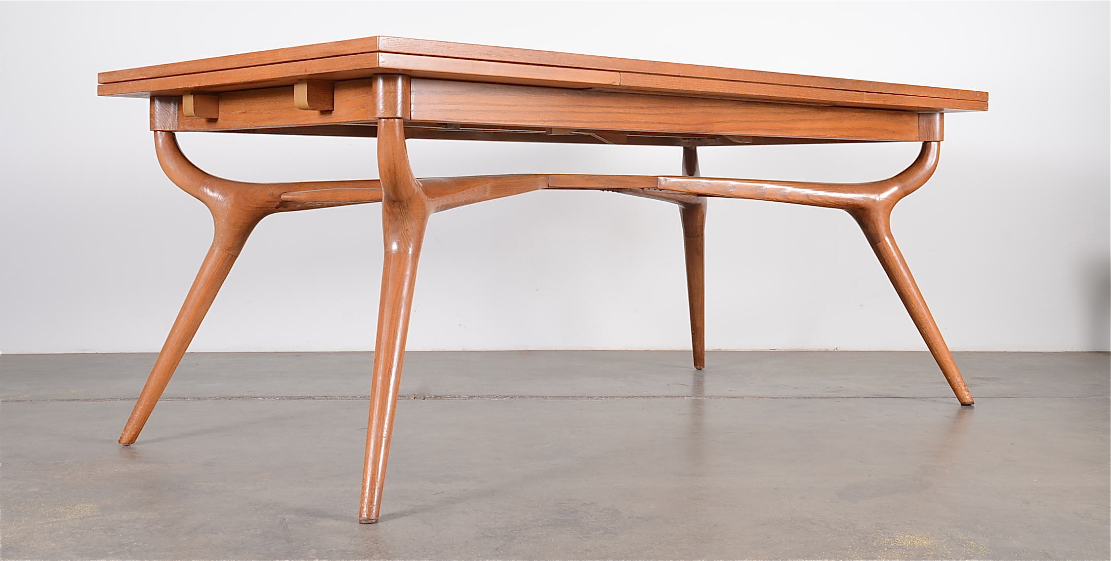 Mid-Century Harold Schwartz for Romweber Dining Table and Chairs