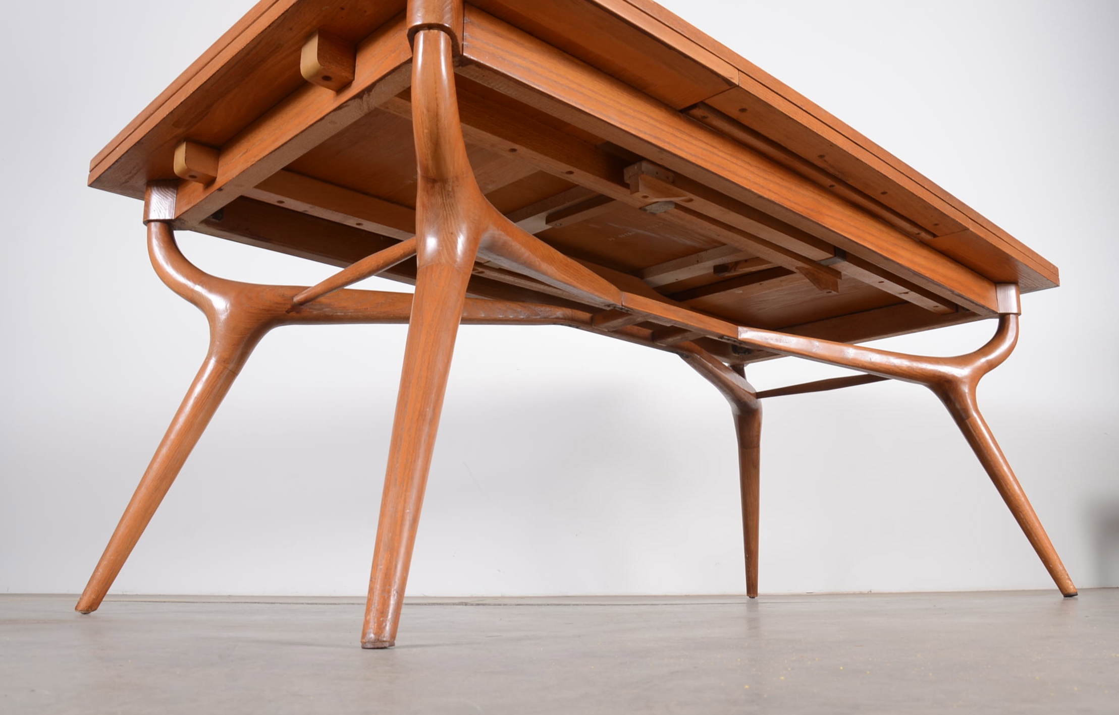 Mid-Century Harold Schwartz for Romweber Dining Table and Chairs