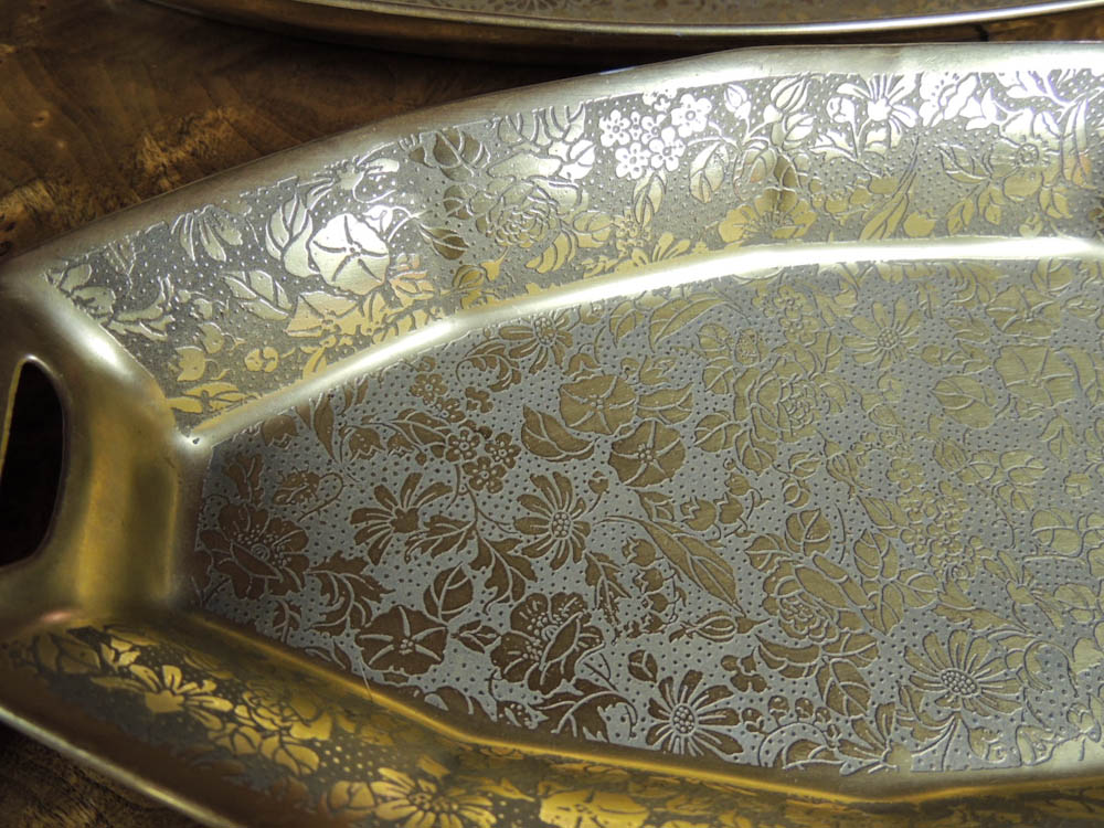 Vintage Gold Decorated China Pieces