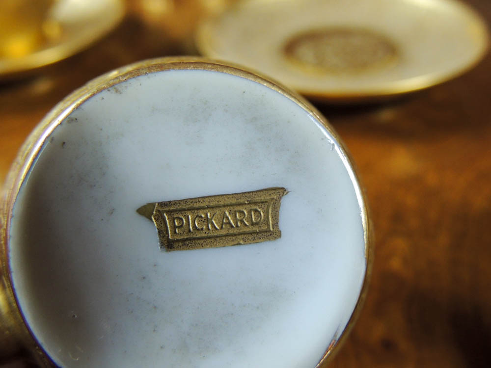 Vintage Gold Decorated China Pieces