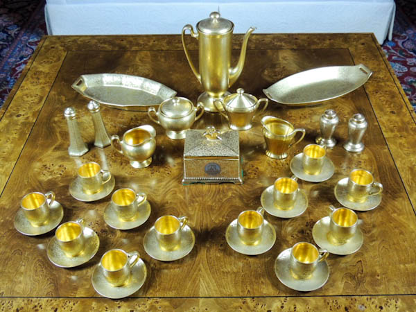 Vintage Gold Decorated China Pieces