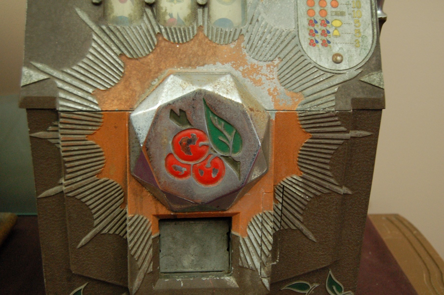 Mills Bursting Cherry Nickel Slot Machine
