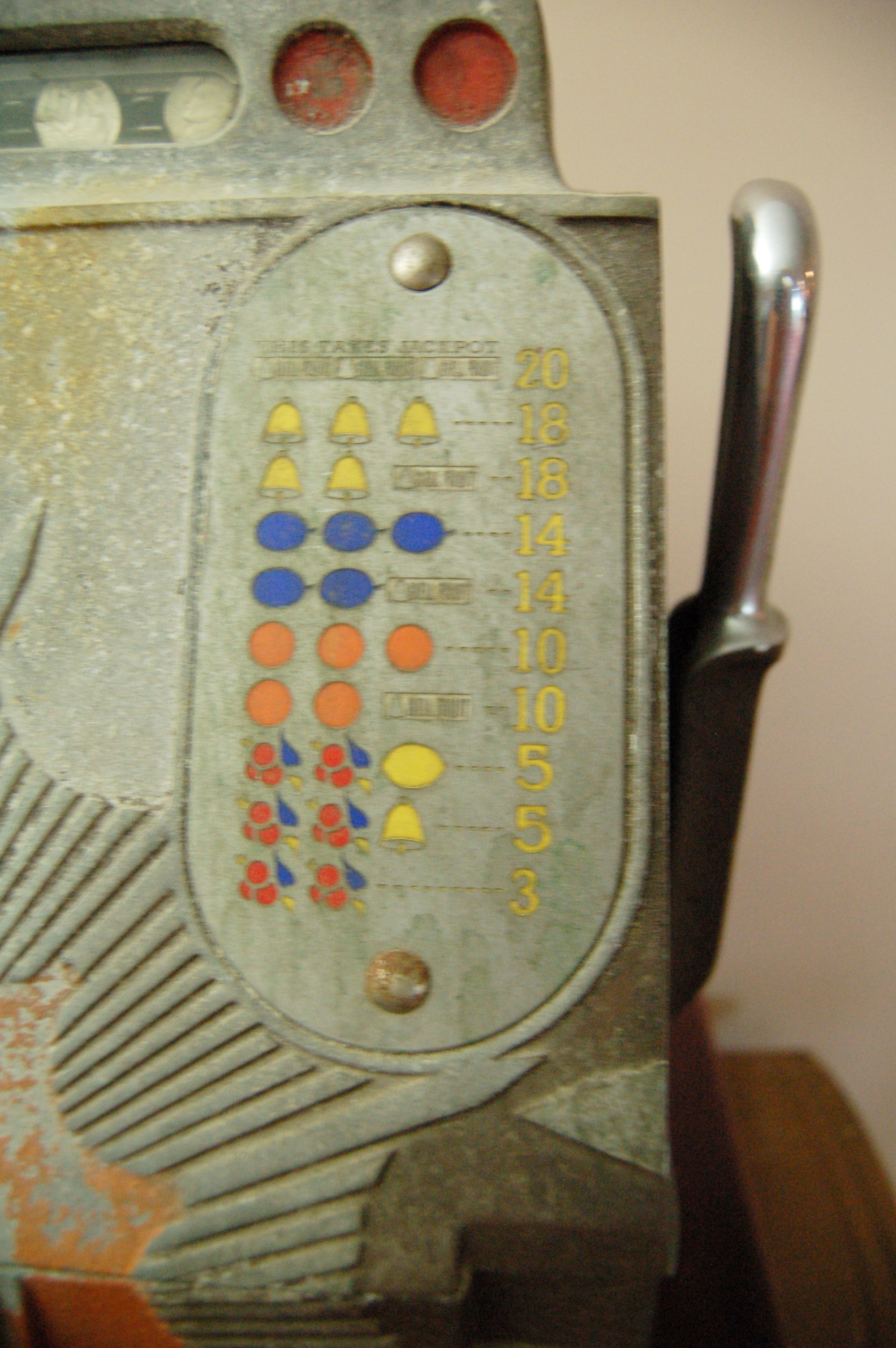 Mills Bursting Cherry Nickel Slot Machine