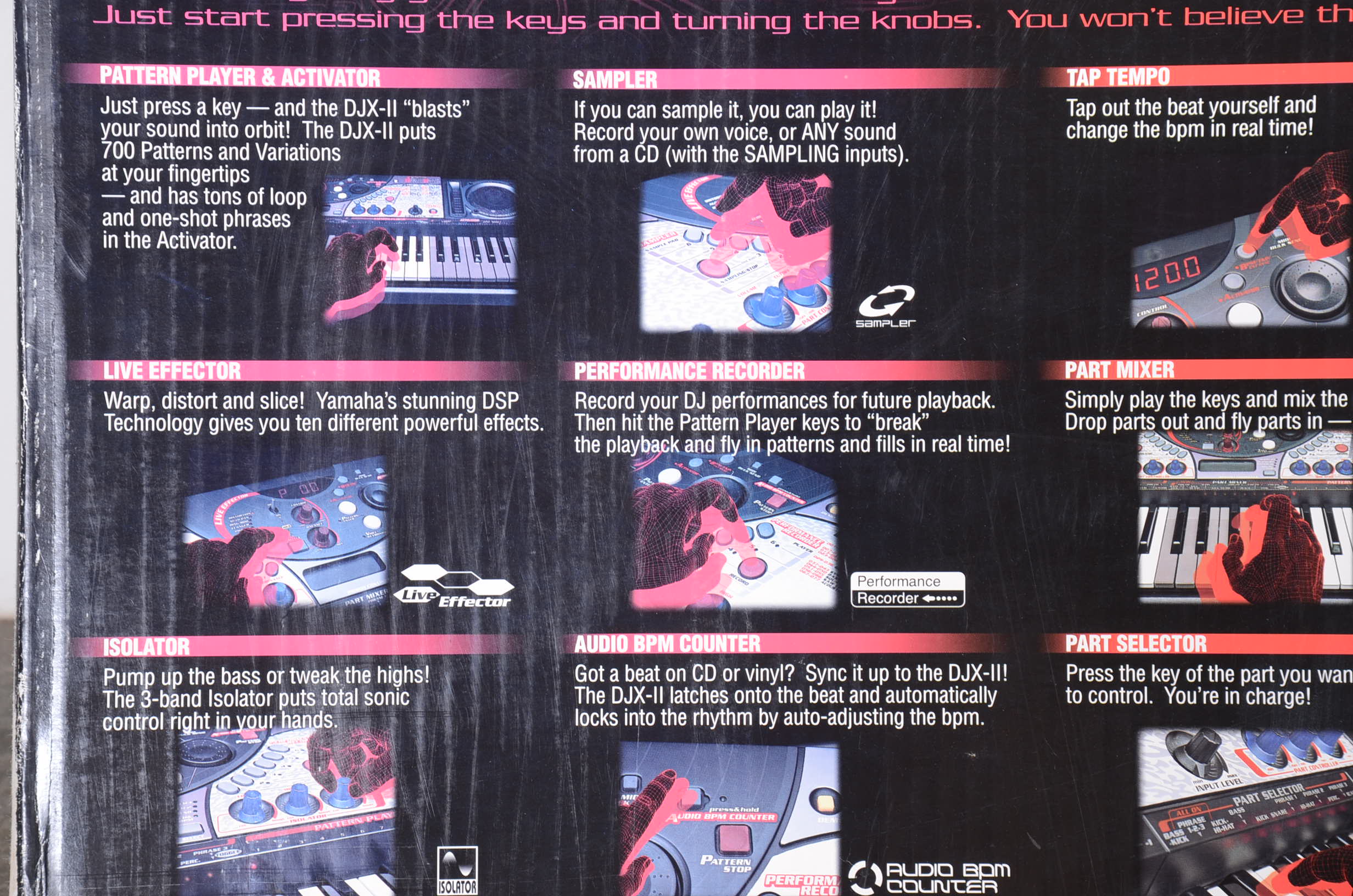 Yamaha DJX-II Electronic Keyboard