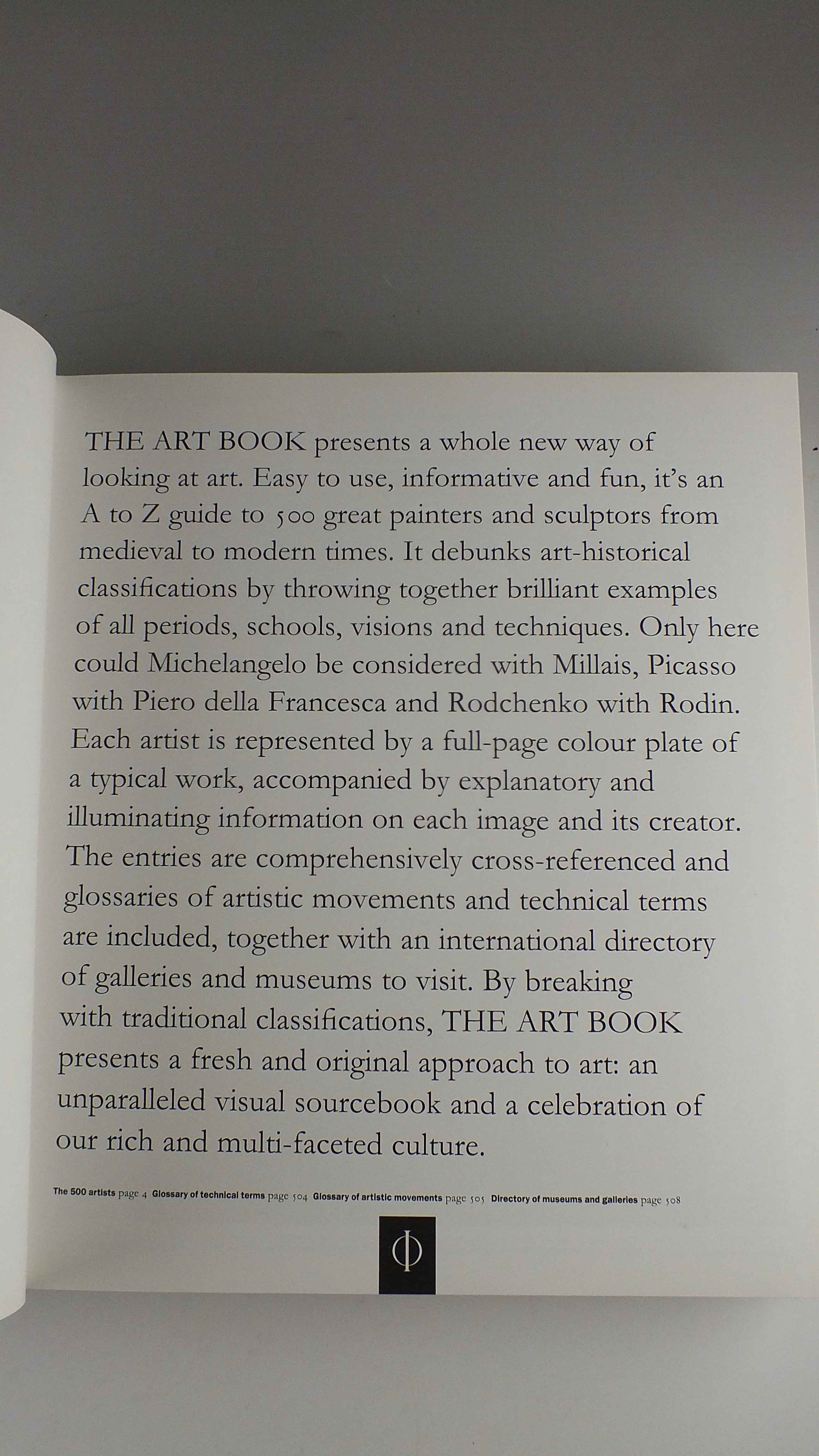 1994 Edition of "The Art Book" 