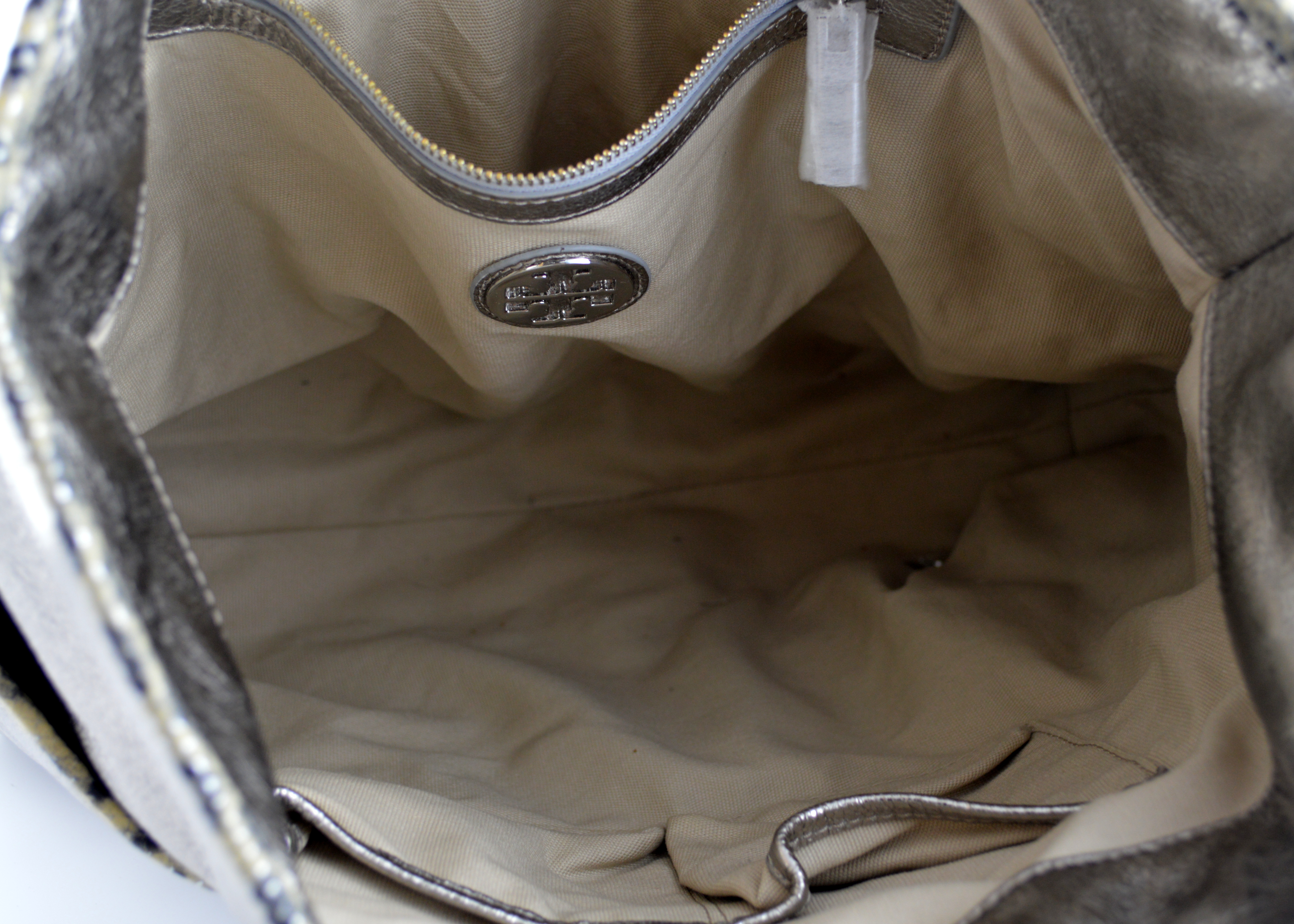 Tory Burch Metallic Handbag