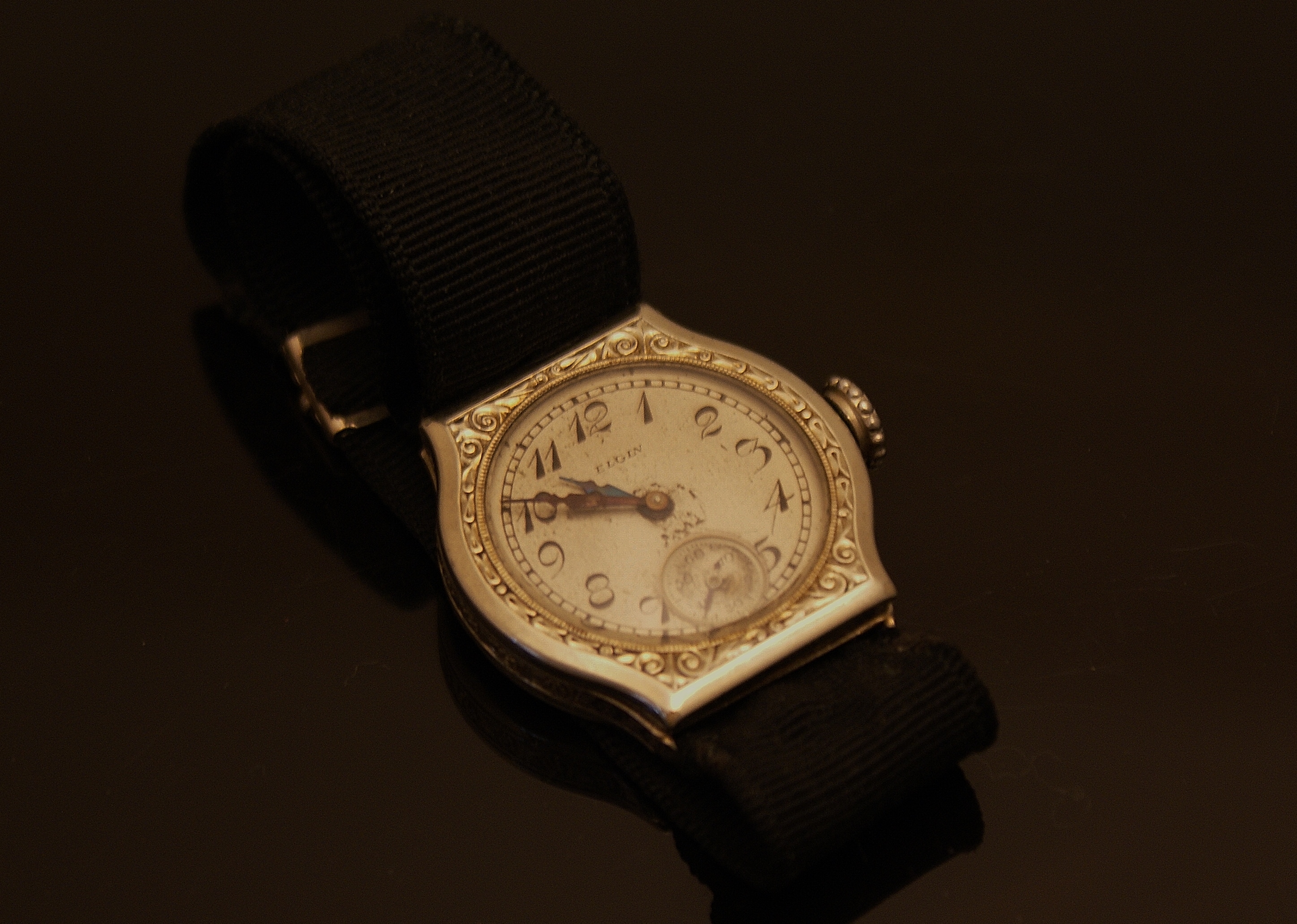 TOC Elgin Watch With Ribbon Band