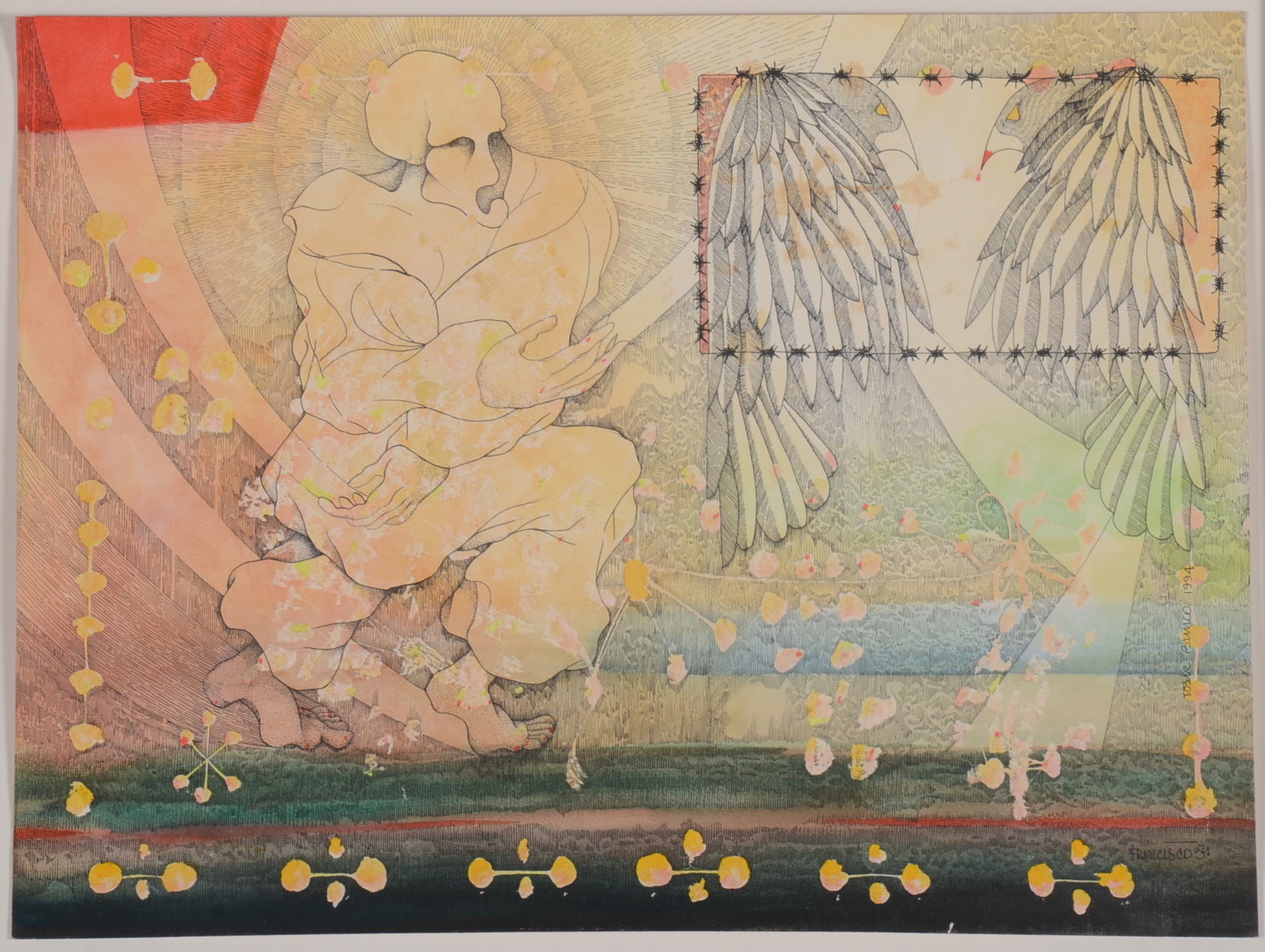 Modern Mixed Media Artwork.