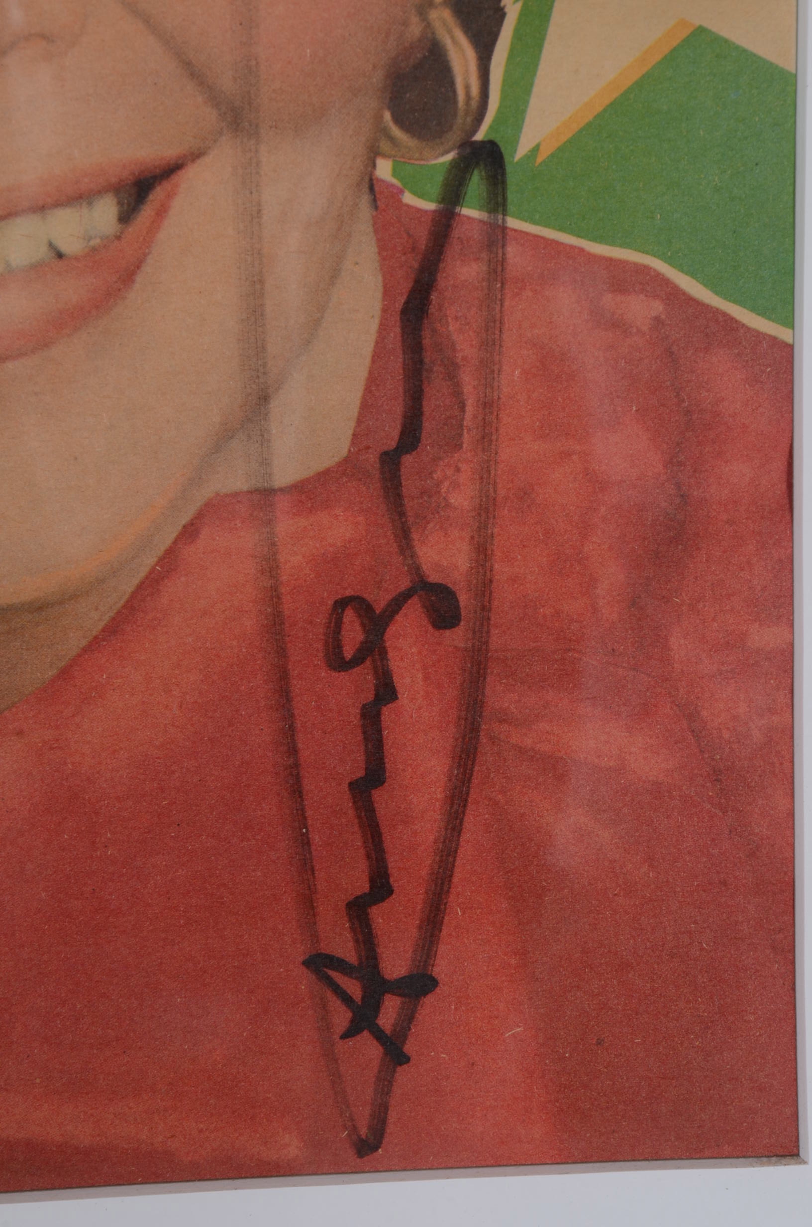 Interview Magazine Signed By Andy Warhol