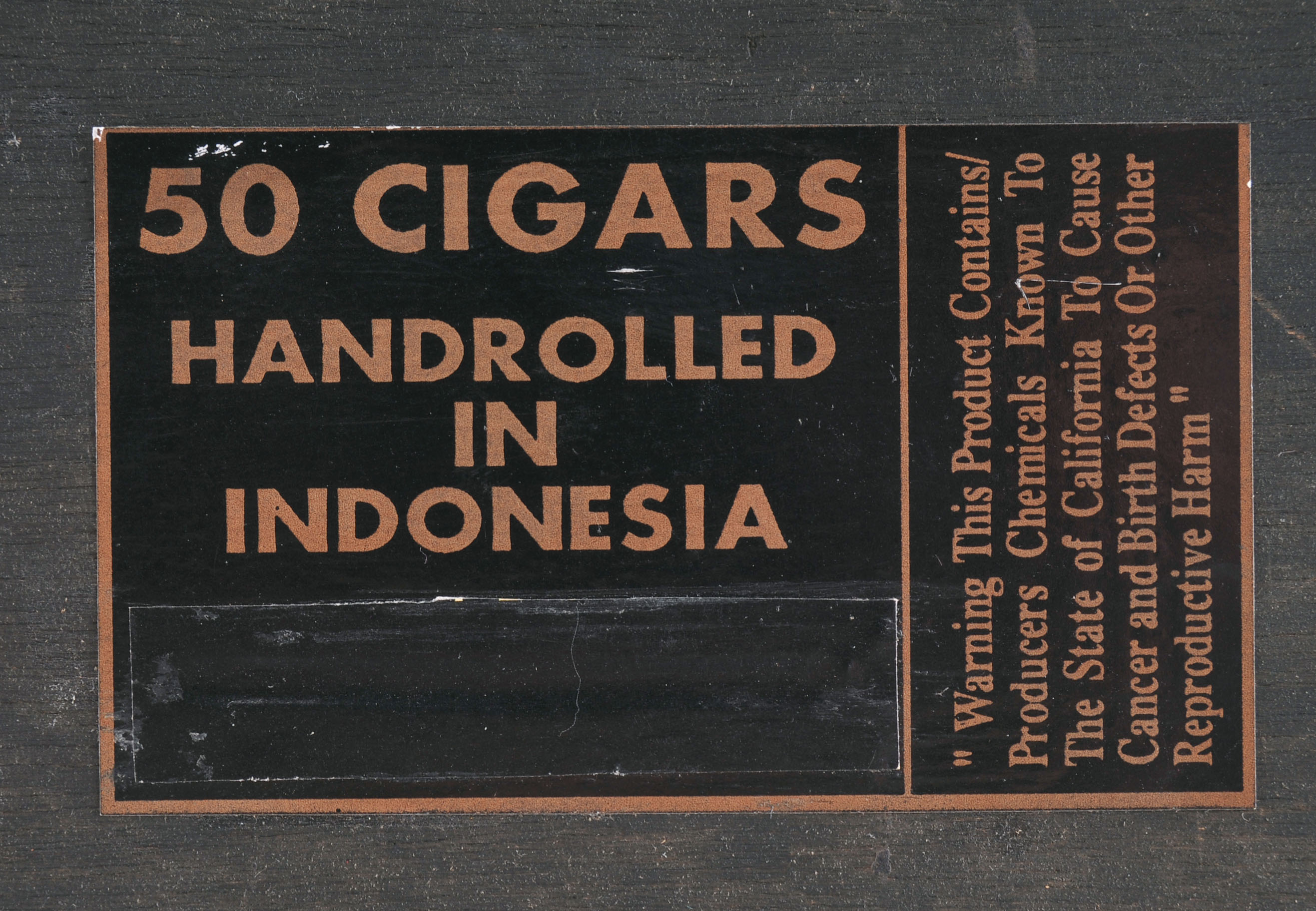 Two Skull and Crossbone Rum Runner Caribbean Cigar Black Wood Cigar Boxes