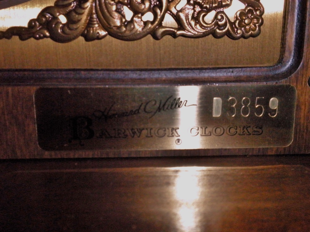 Howard Miller Grandfather Clock by Barwick   