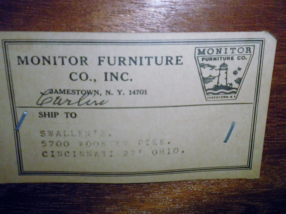 Monitor Furniture Company Sideboard 