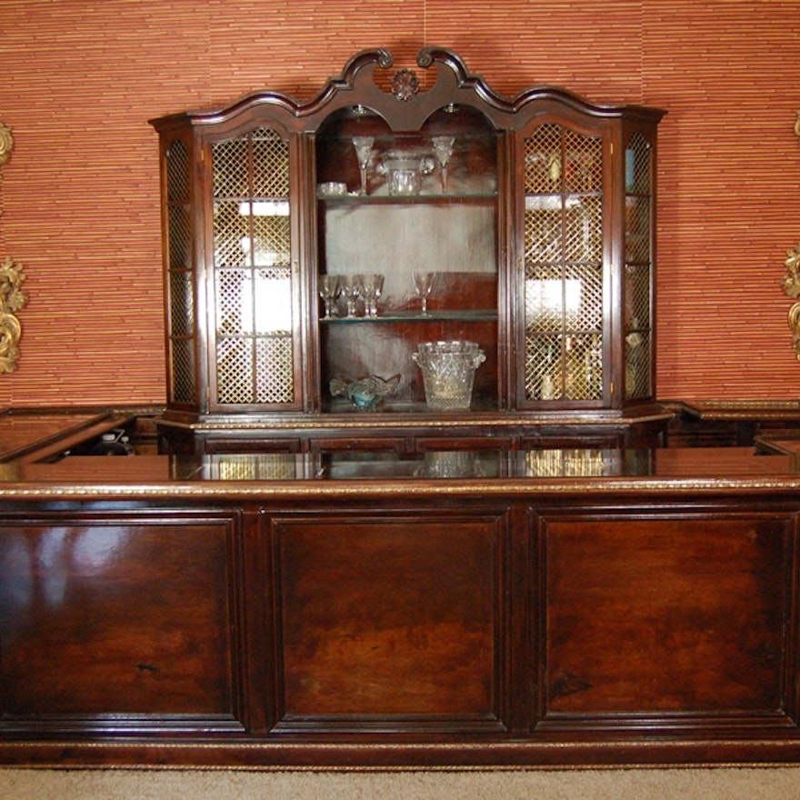 Vintage Back and Front Bar From the Look Out Restaurant 