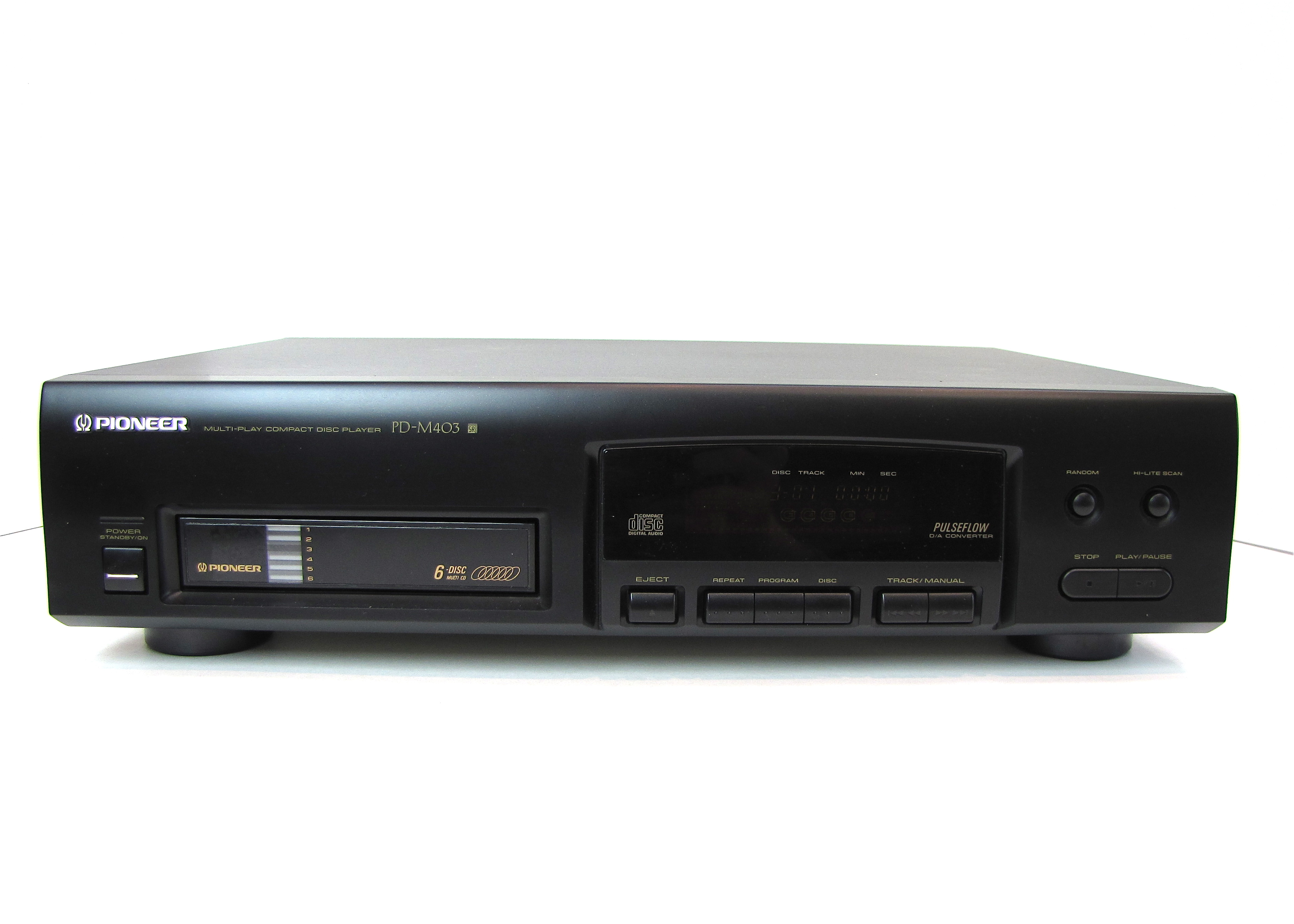 Pioneer Multi-Play Compact Disk Player + Toshiba DVD Player