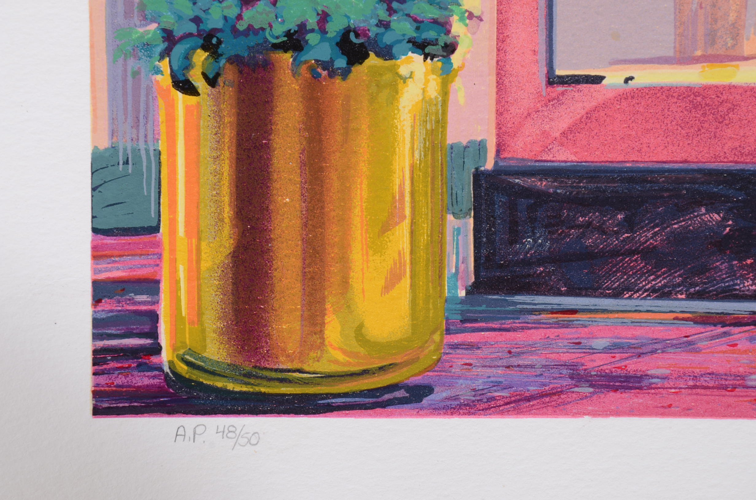 Serigraphic L/E Reproduction of Original Michael Young Painting