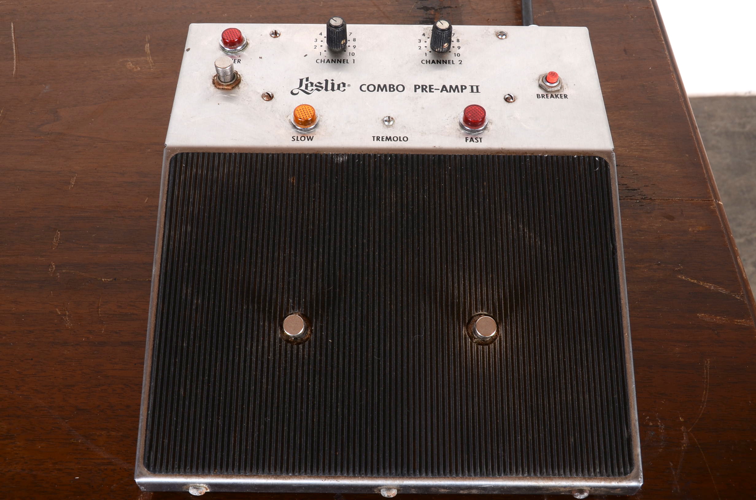 Leslie Organ Speaker with a Leslie Combo Pre-Amp II