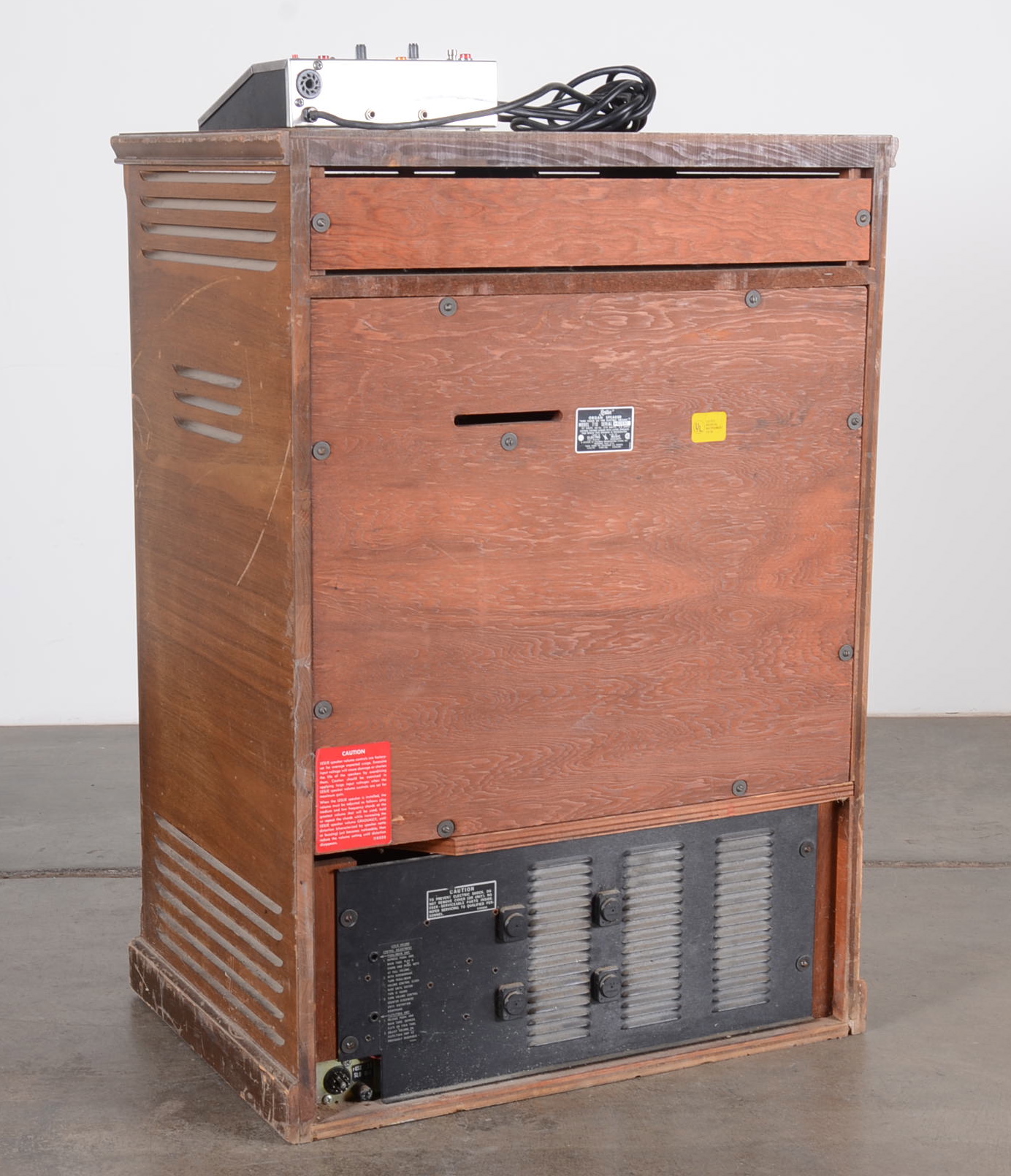 Leslie Organ Speaker with a Leslie Combo Pre-Amp II
